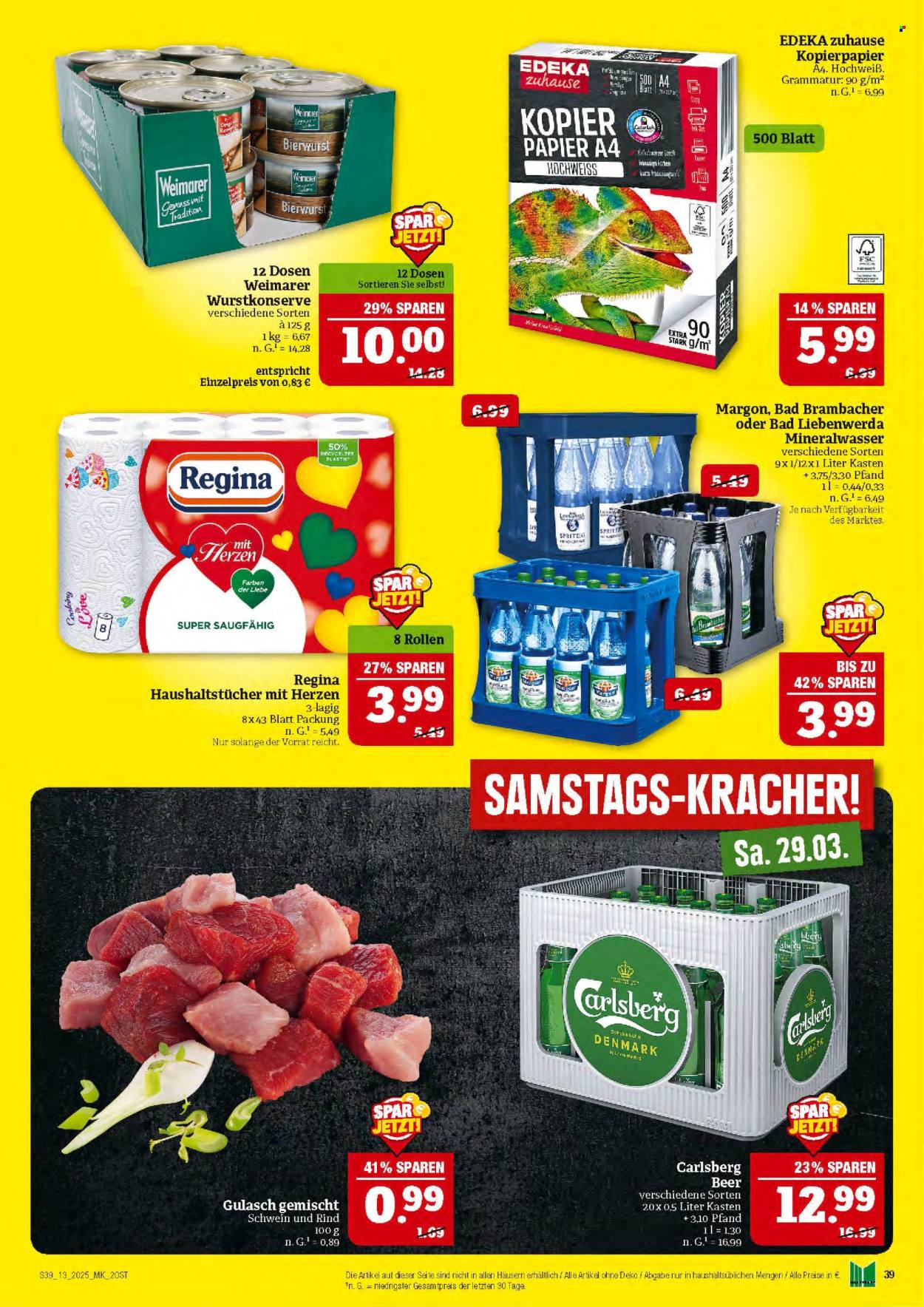 Marktkauf Prospekte  - 24.03.2025 - 29.03.2025. Seite 39