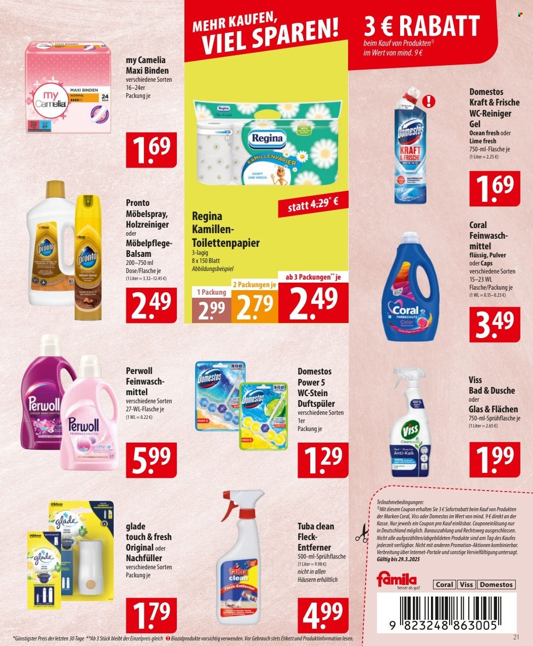 famila Prospekte  - 24.03.2025 - 29.03.2025. Seite 21