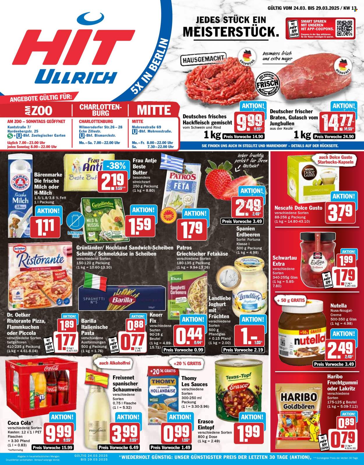 Hit Prospekte  - 24.03.2025 - 29.03.2025. Seite 1