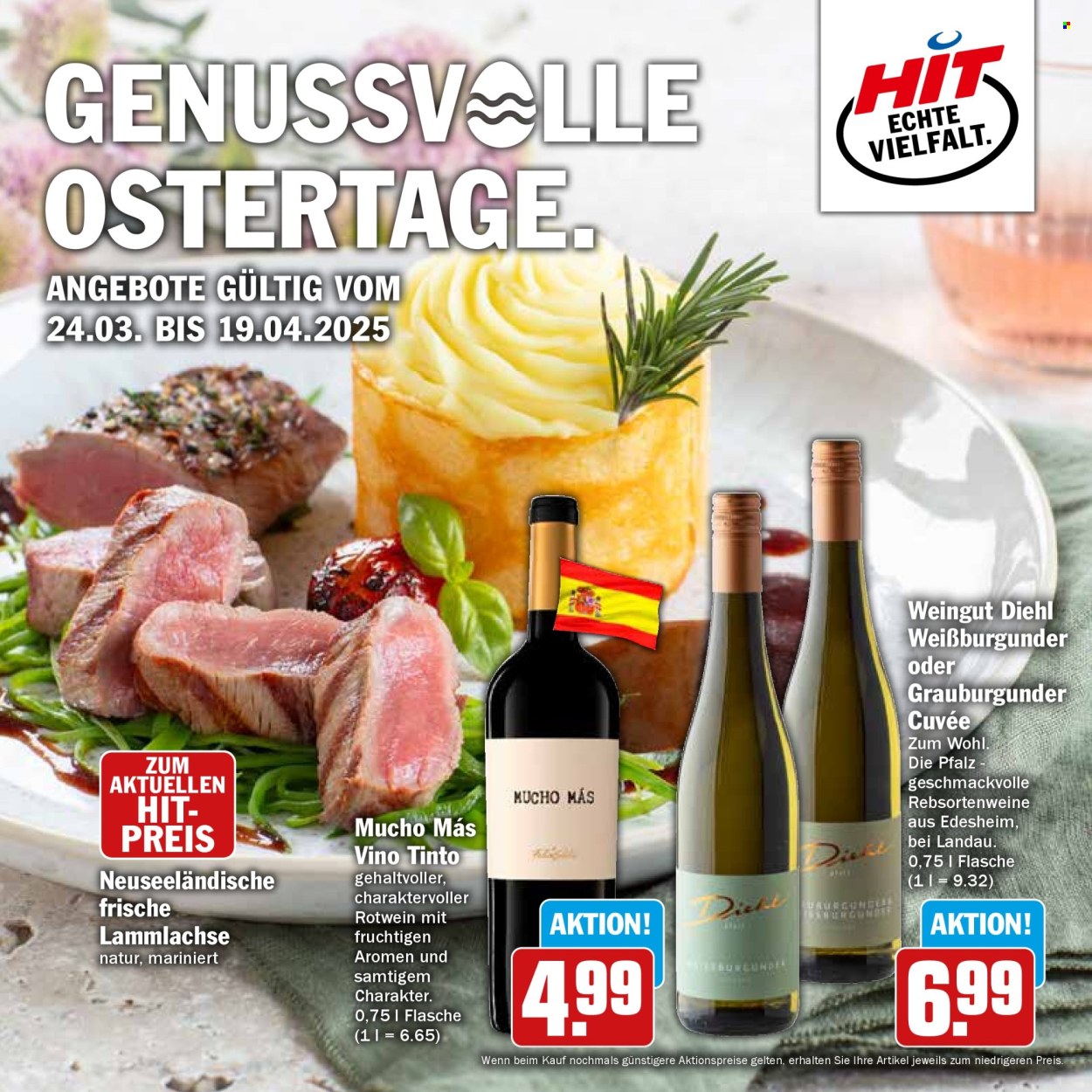 Hit Prospekte  - 24.03.2025 - 19.04.2025. Seite 1