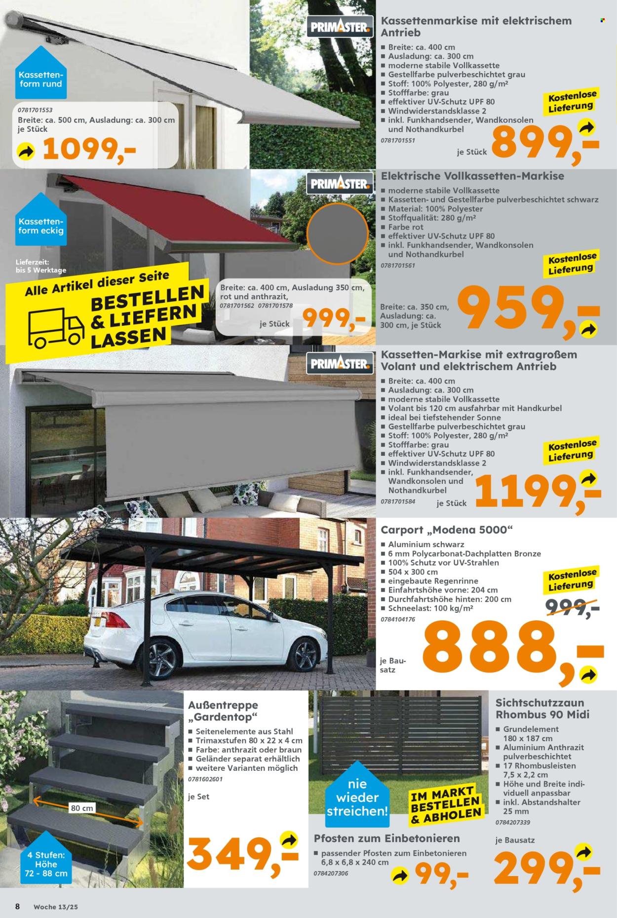 Globus Baumarkt Prospekte  - 24.03.2025 - 29.03.2025. Seite 8