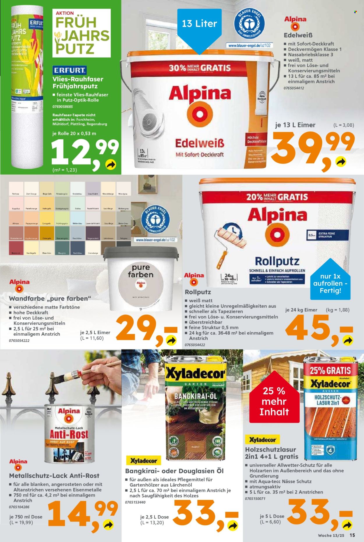 Globus Baumarkt Prospekte  - 24.03.2025 - 29.03.2025. Seite 15