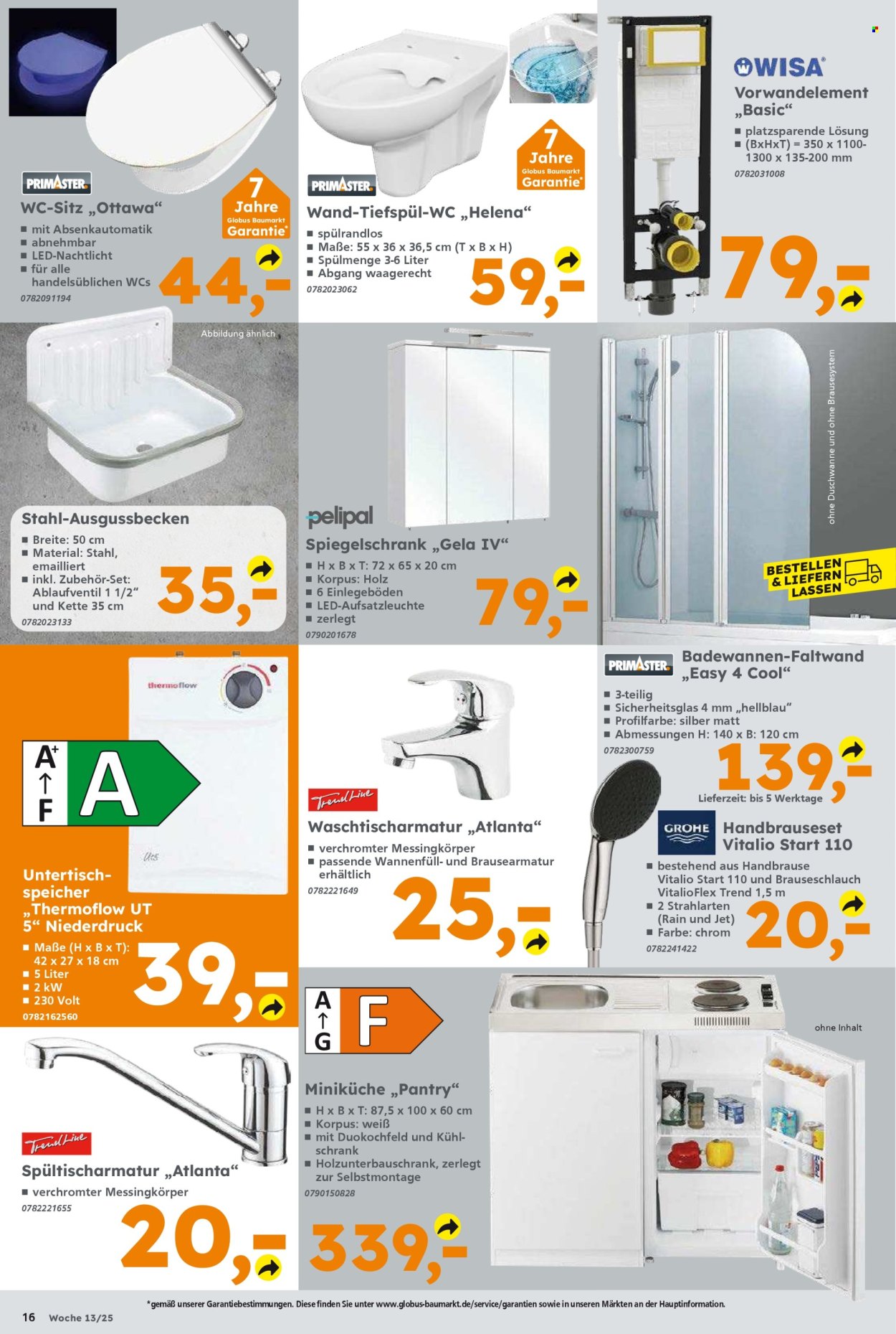 Globus Baumarkt Prospekte  - 24.03.2025 - 29.03.2025. Seite 16