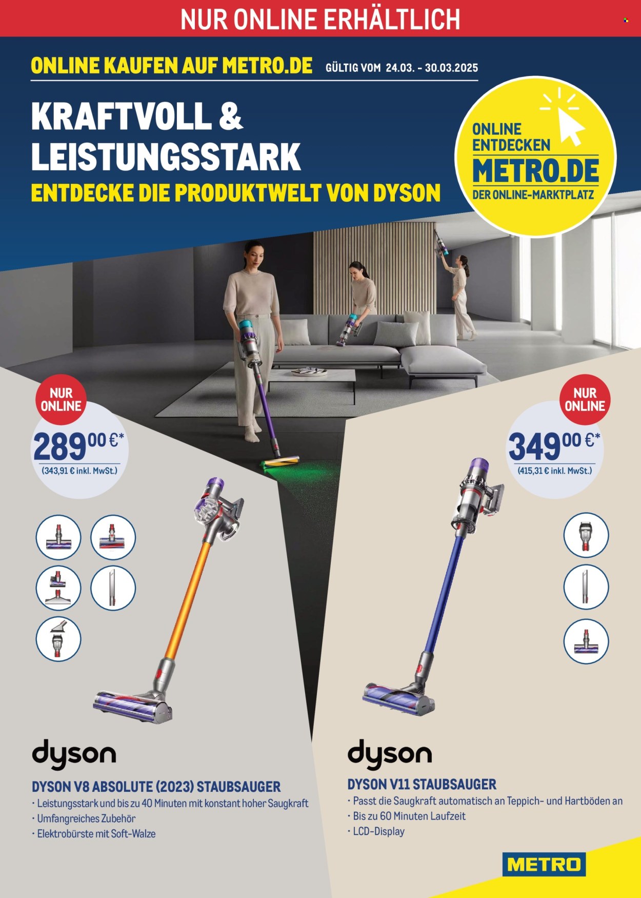 Metro Prospekte  - 24.03.2025 - 30.03.2025. Seite 1