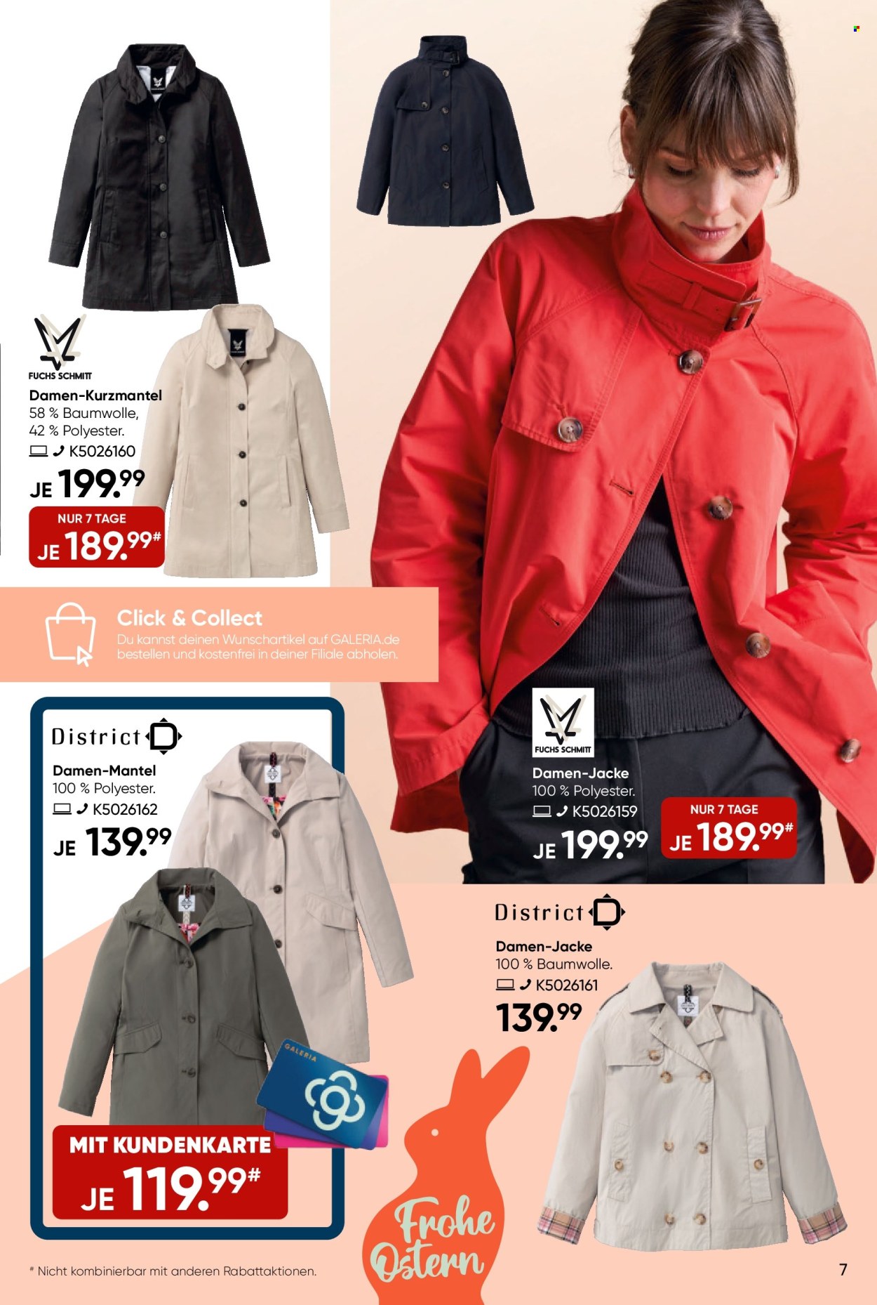 GALERIA Karstadt Kaufhof Prospekte  - 26.03.2025 - 1.04.2025. Seite 7