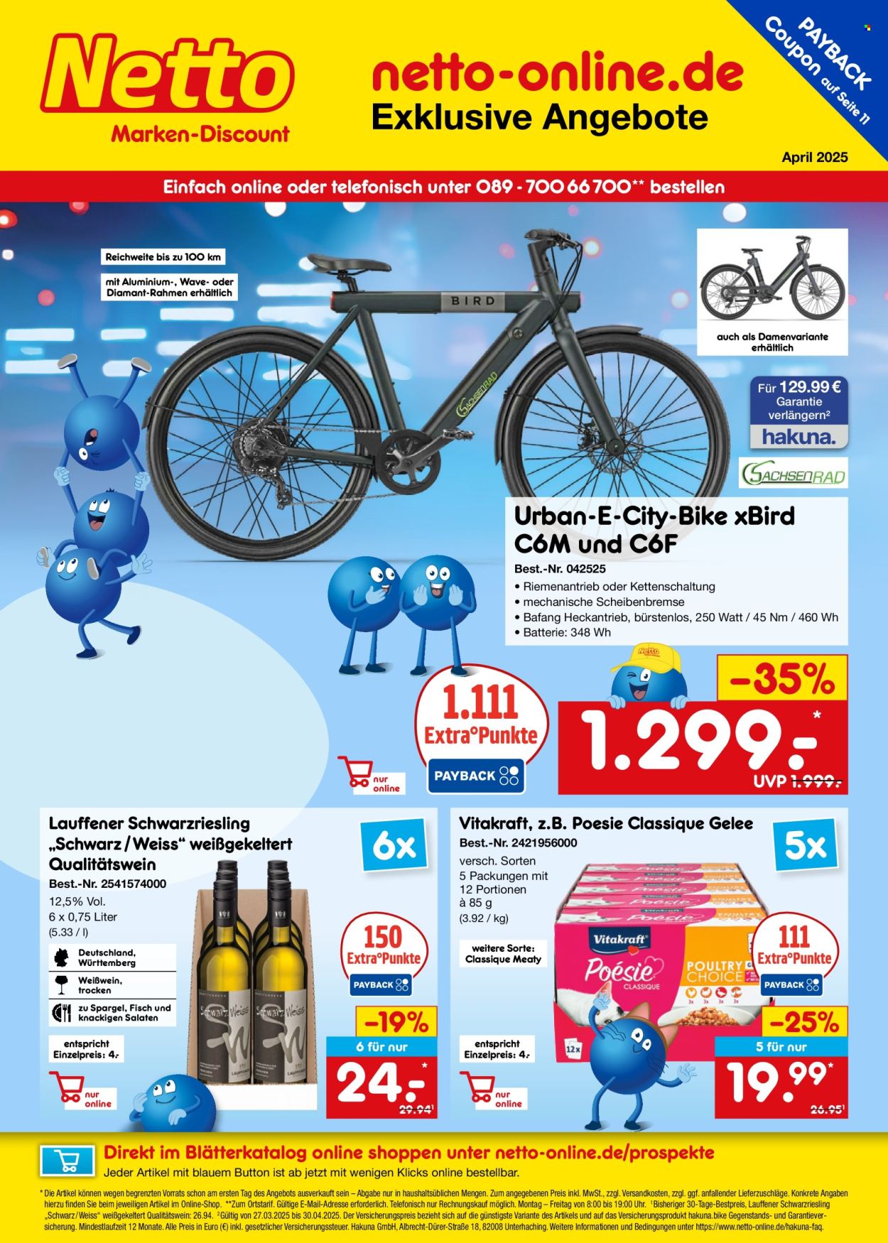 Netto Marken-Discount Prospekte  - 1.04.2025 - 30.04.2025. Seite 1