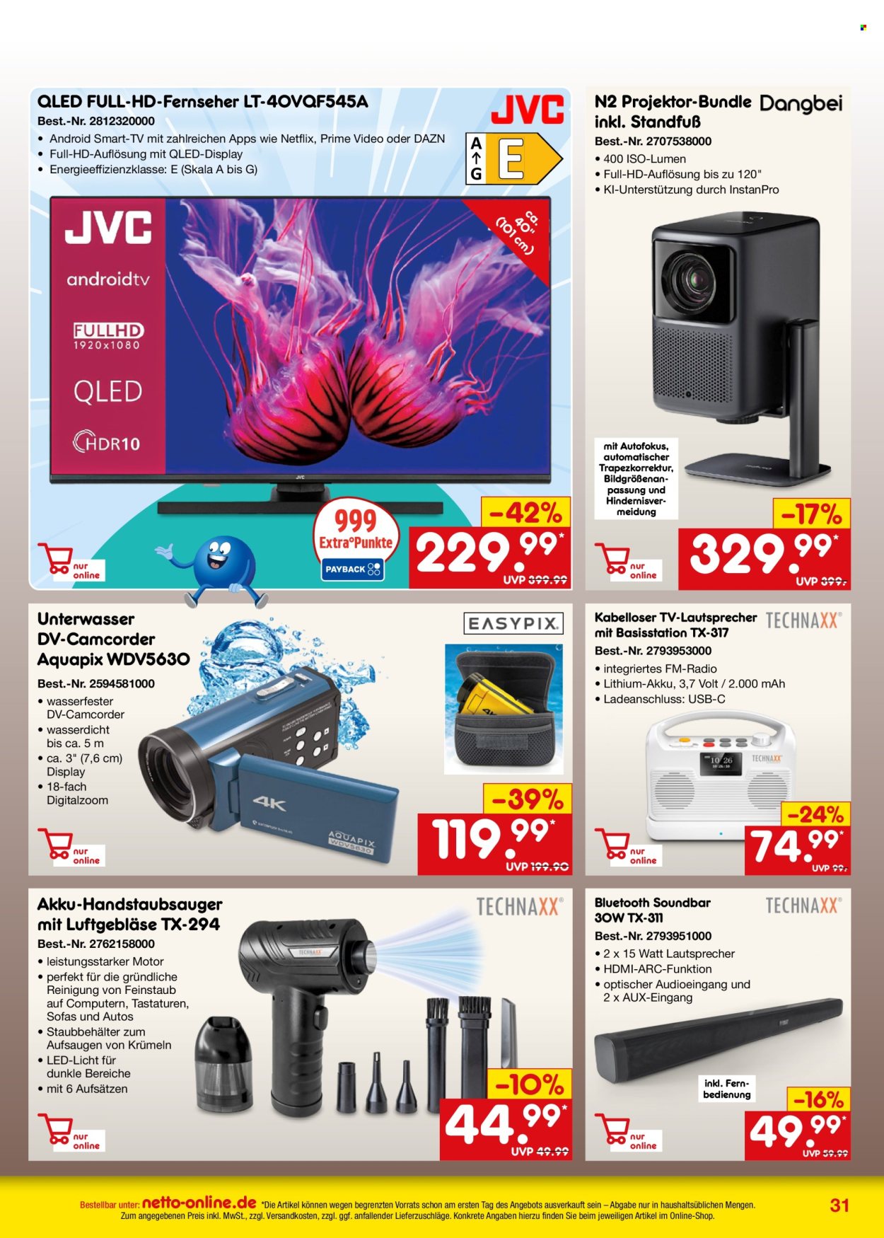 Netto Marken-Discount Prospekte  - 1.04.2025 - 30.04.2025. Seite 31