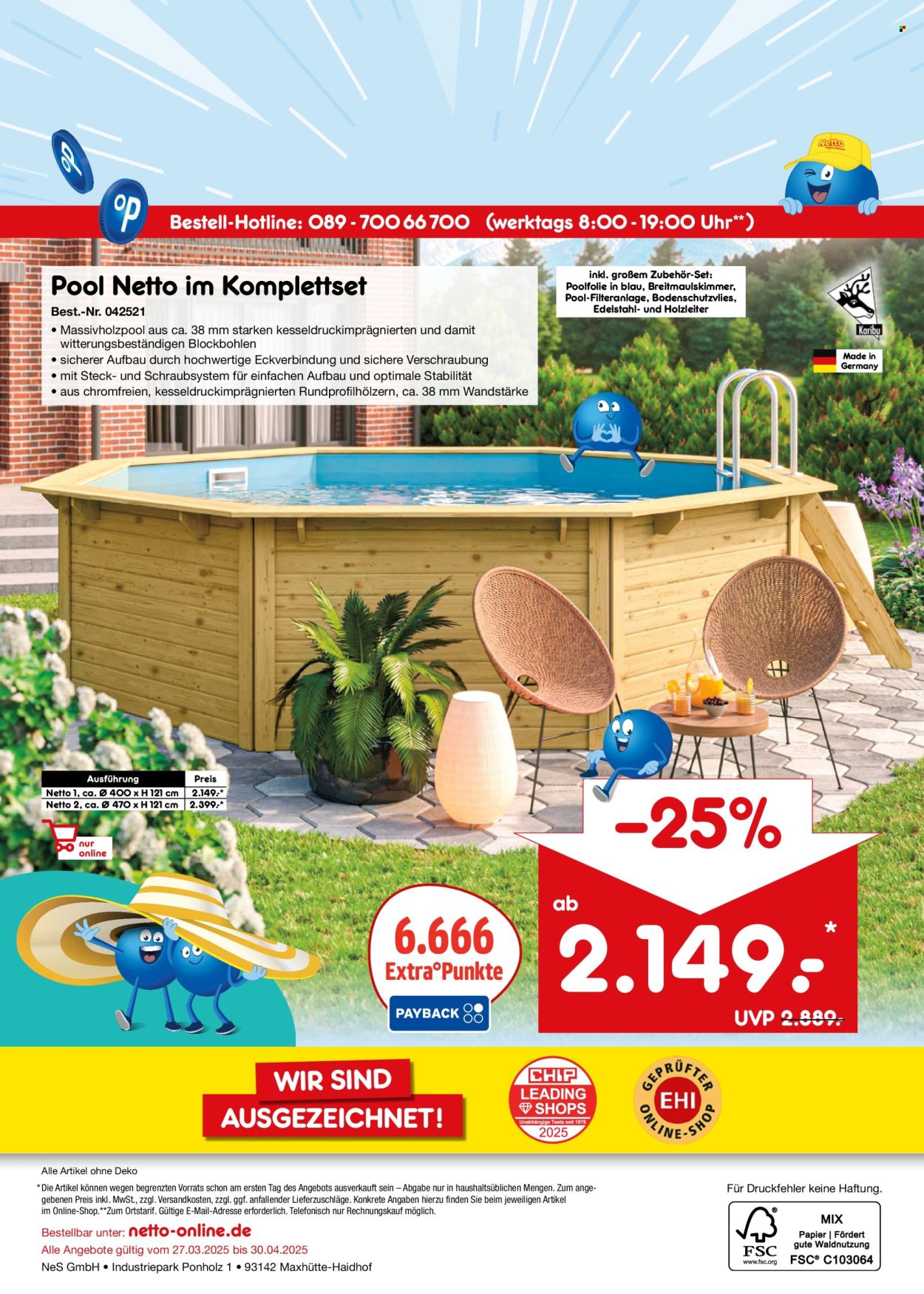 Netto Marken-Discount Prospekte  - 1.04.2025 - 30.04.2025. Seite 36