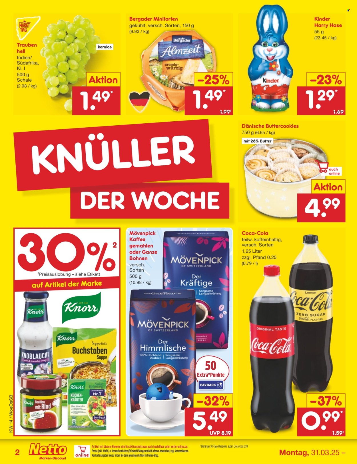 Netto Marken-Discount Prospekte  - 31.03.2025 - 5.04.2025. Seite 2