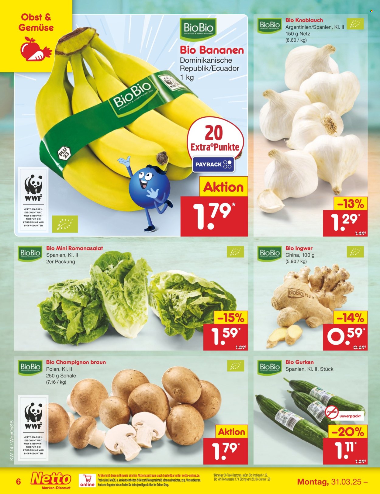 Netto Marken-Discount Prospekte  - 31.03.2025 - 5.04.2025. Seite 6