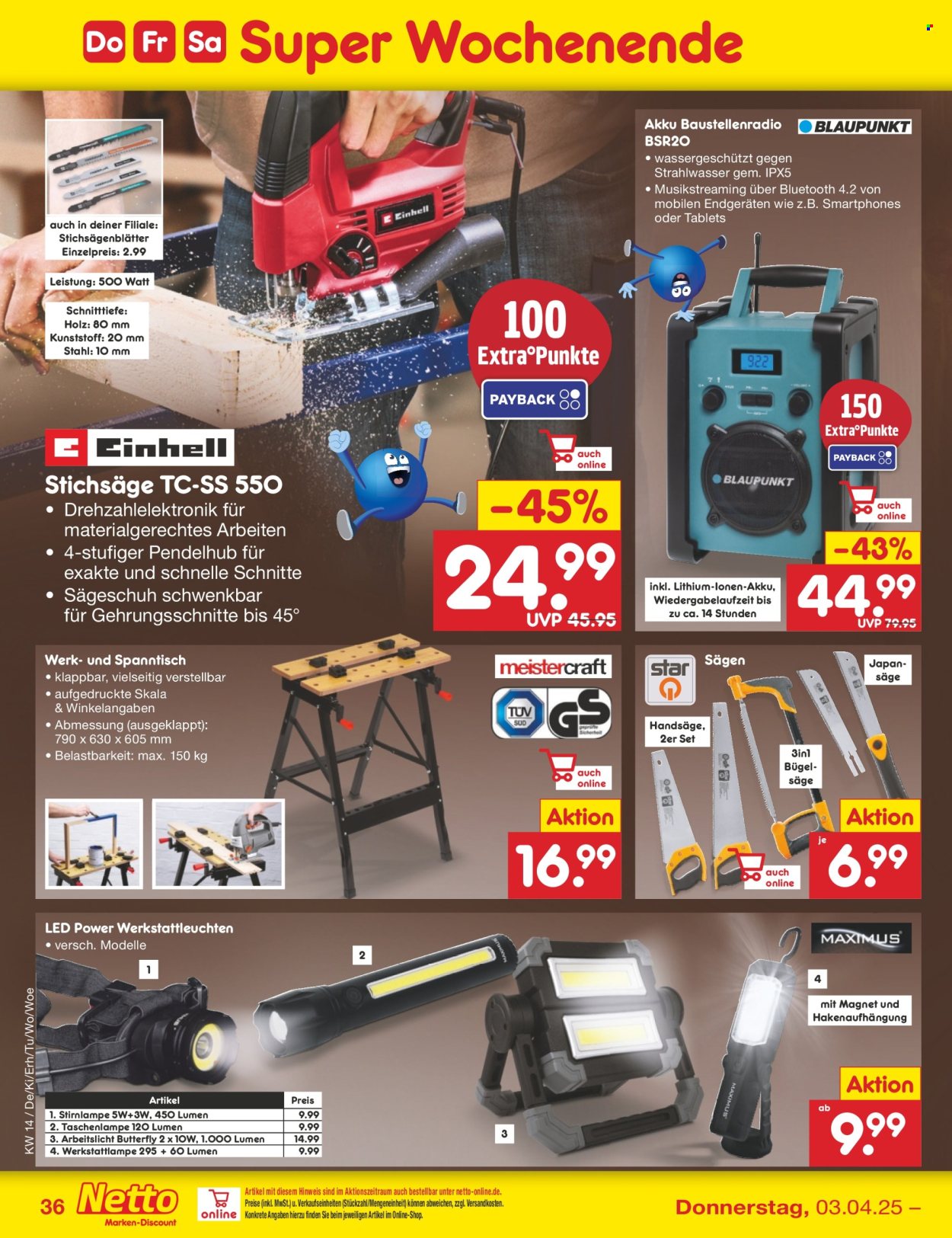 Netto Marken-Discount Prospekte  - 31.03.2025 - 5.04.2025. Seite 60