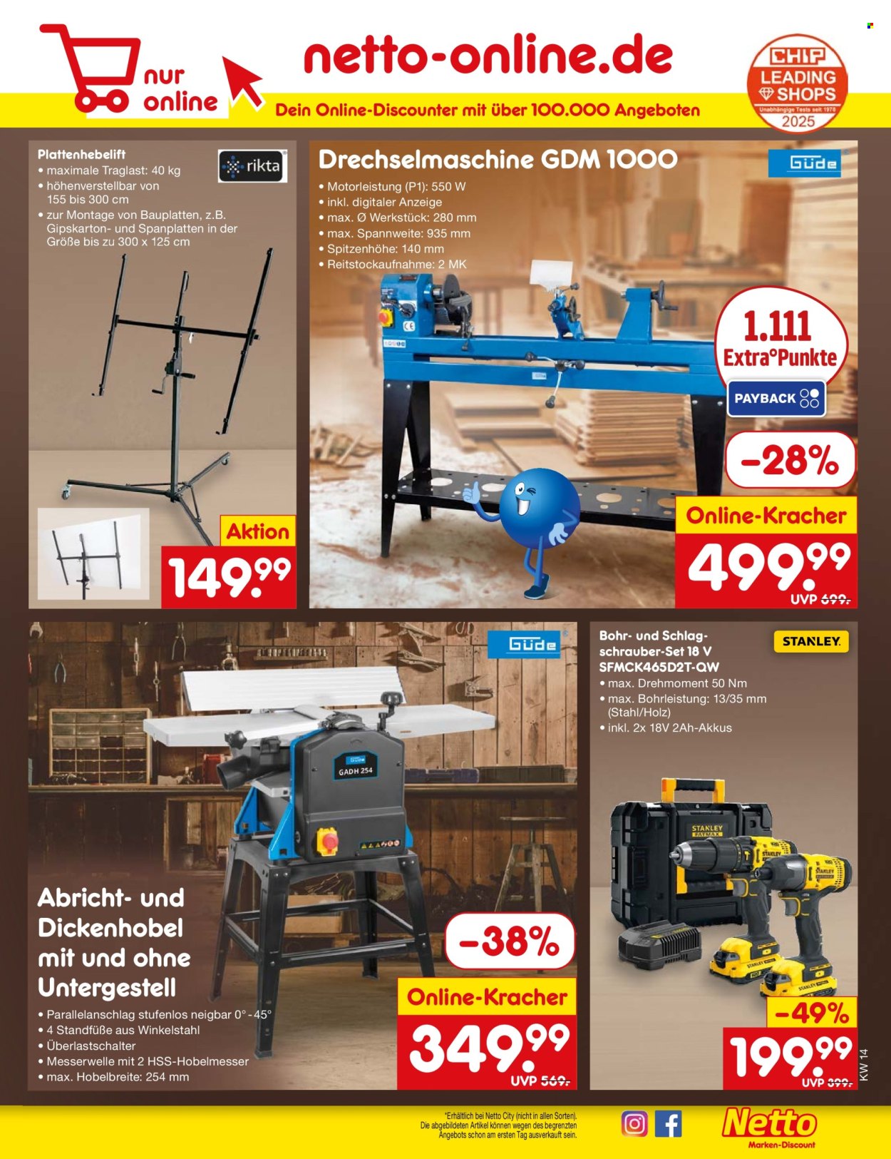 Netto Marken-Discount Prospekte  - 31.03.2025 - 5.04.2025. Seite 63