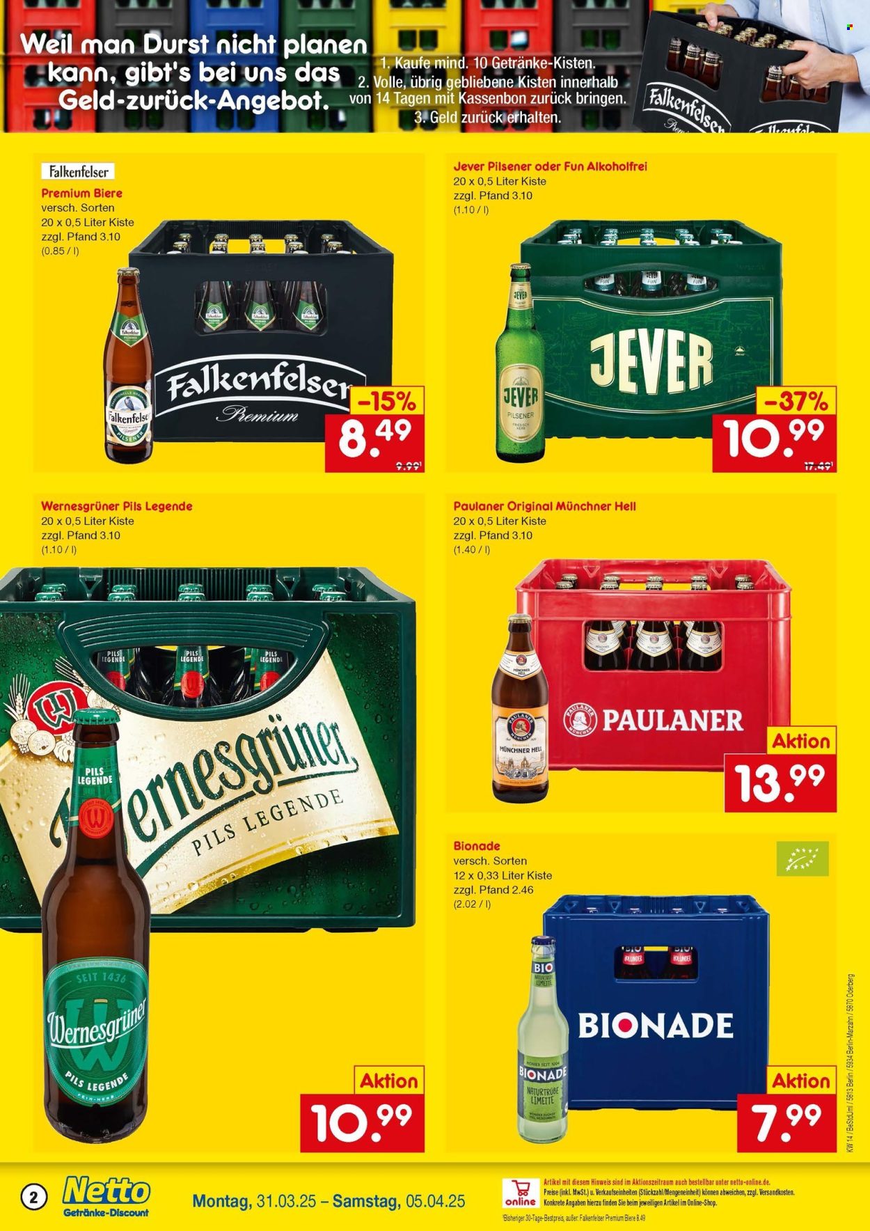 Netto Marken-Discount Prospekte  - 31.03.2025 - 5.04.2025. Seite 2