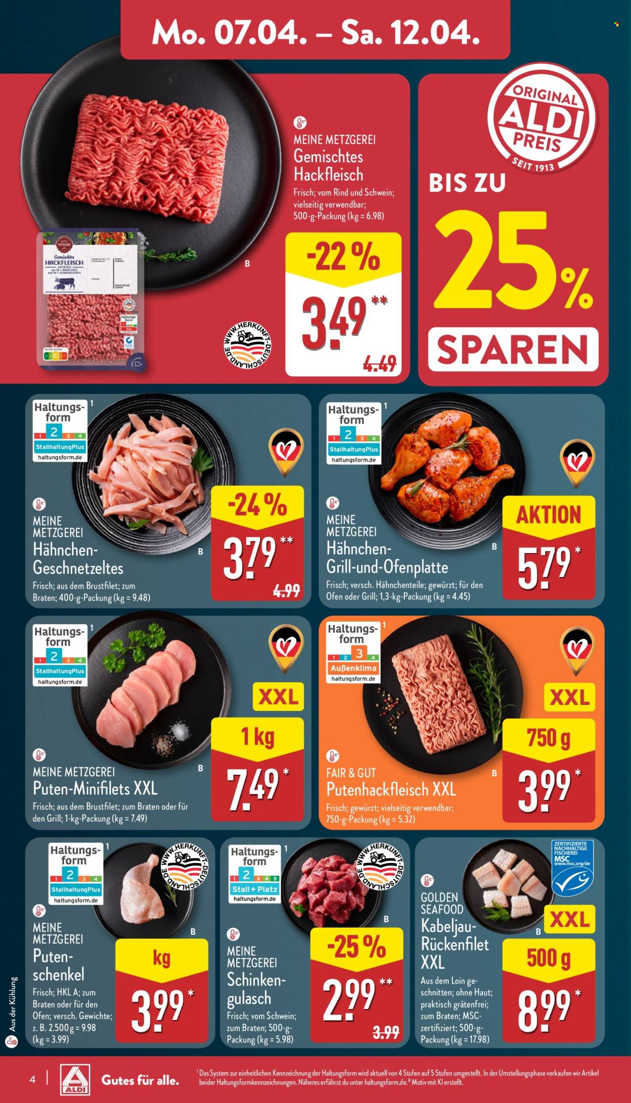ALDI Nord Prospekte  - 7.04.2025 - 12.04.2025. Seite 4