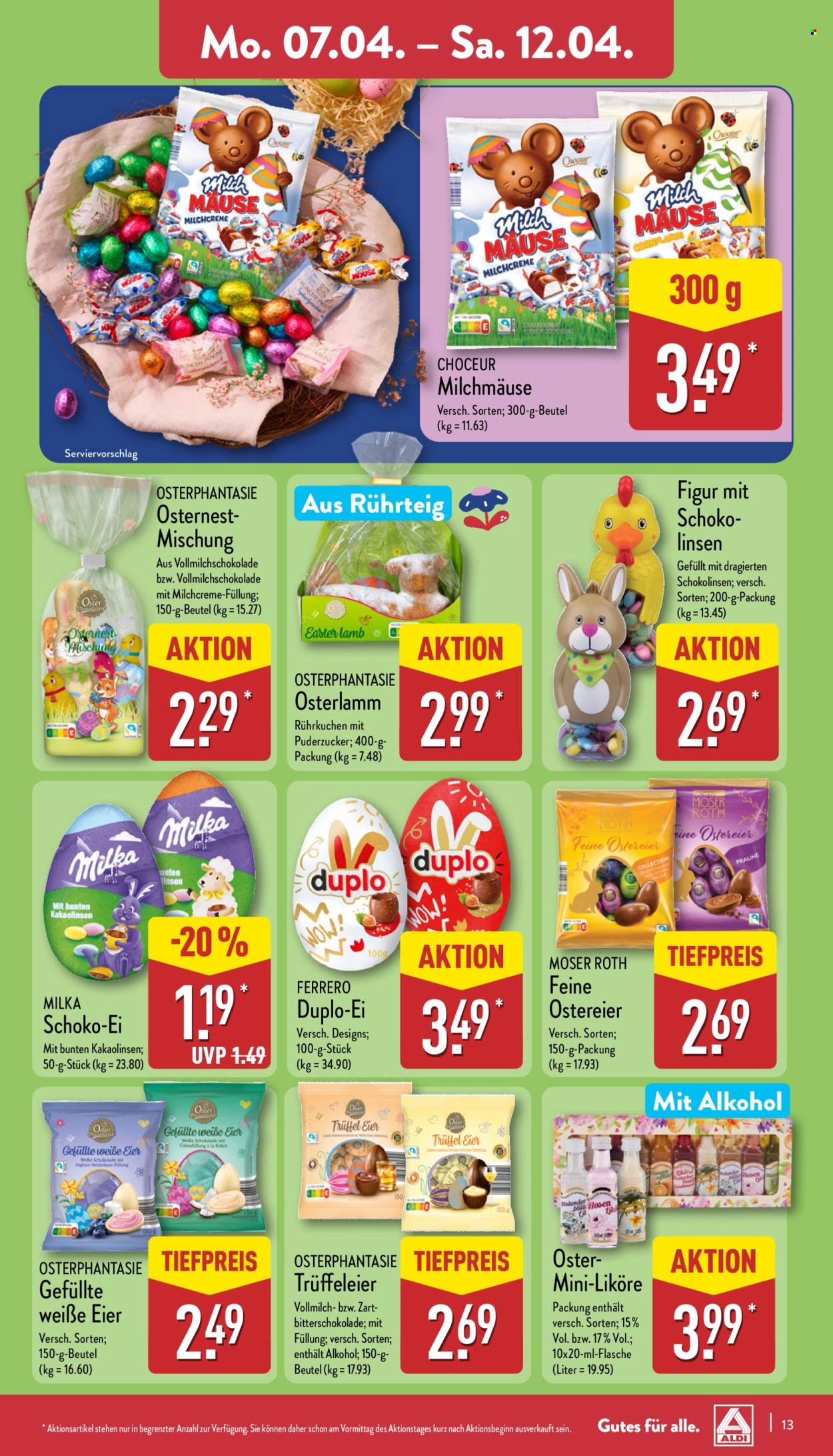 ALDI Nord Prospekte  - 7.04.2025 - 12.04.2025. Seite 13