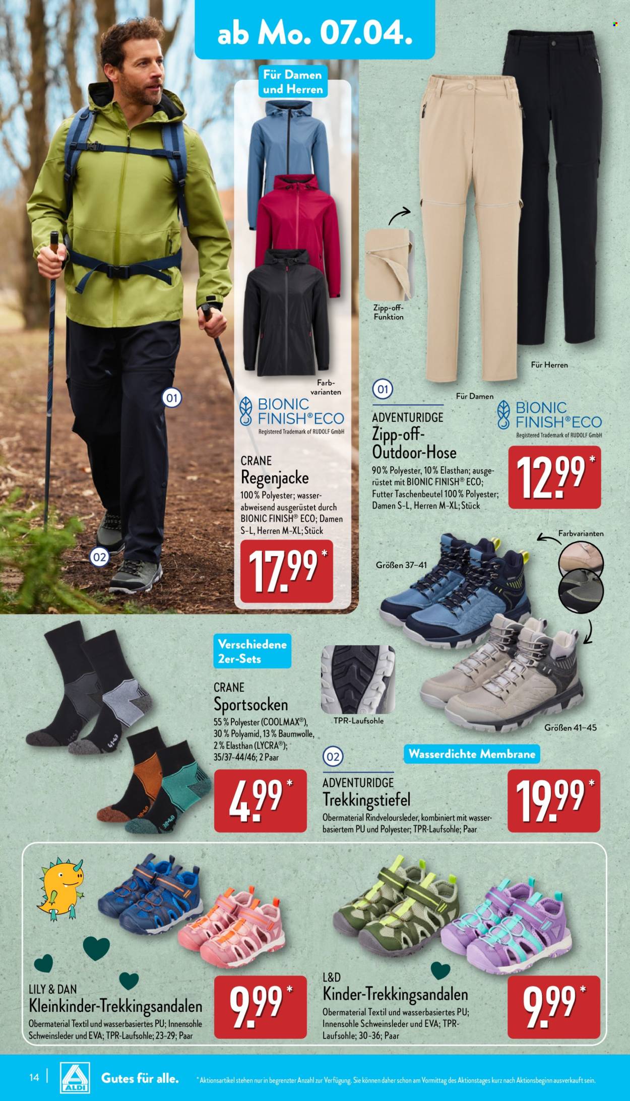 ALDI Nord Prospekte  - 7.04.2025 - 12.04.2025. Seite 14