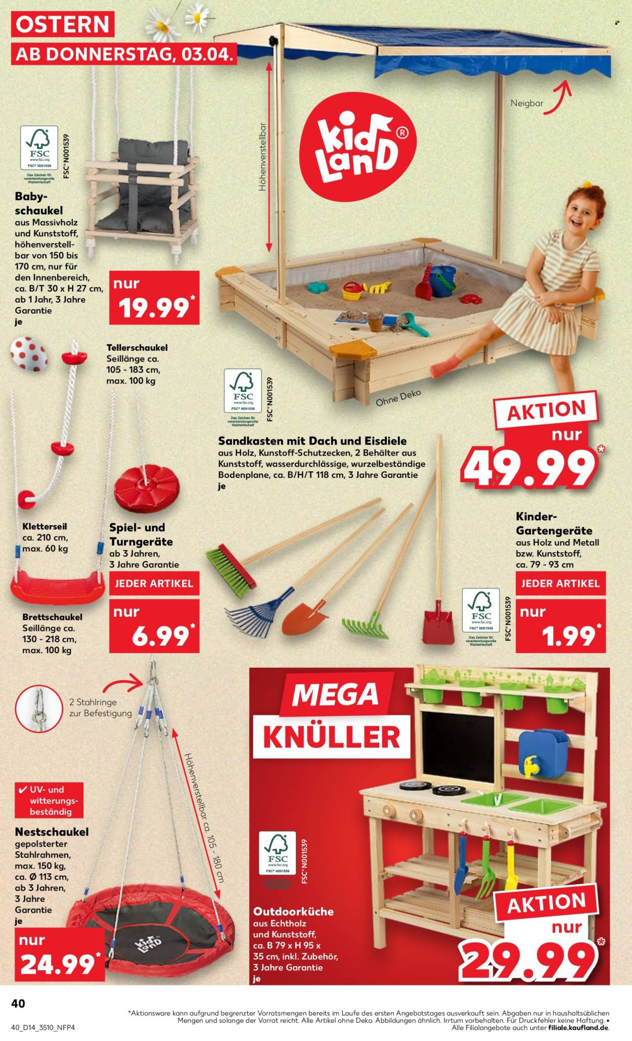 Kaufland Prospekte  - 3.04.2025 - 9.04.2025. Seite 40