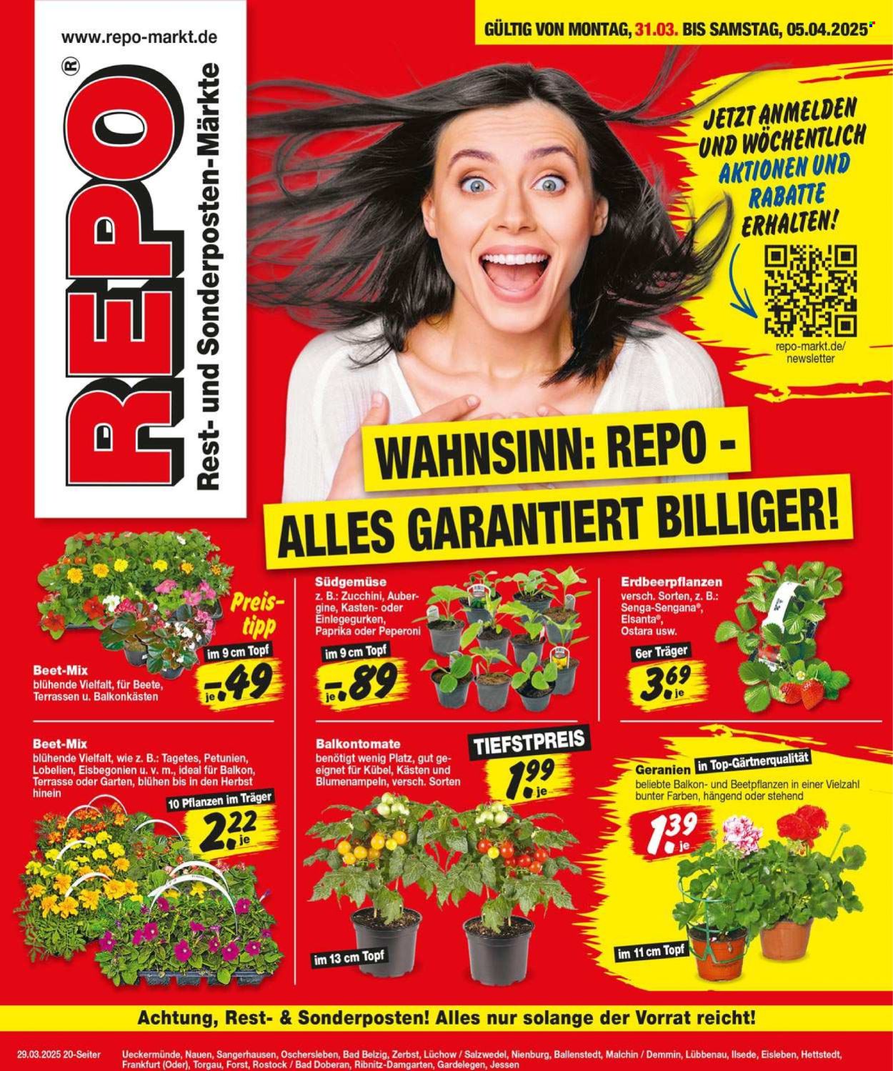 Repo Prospekte  - 31.03.2025 - 5.04.2025. Seite 1