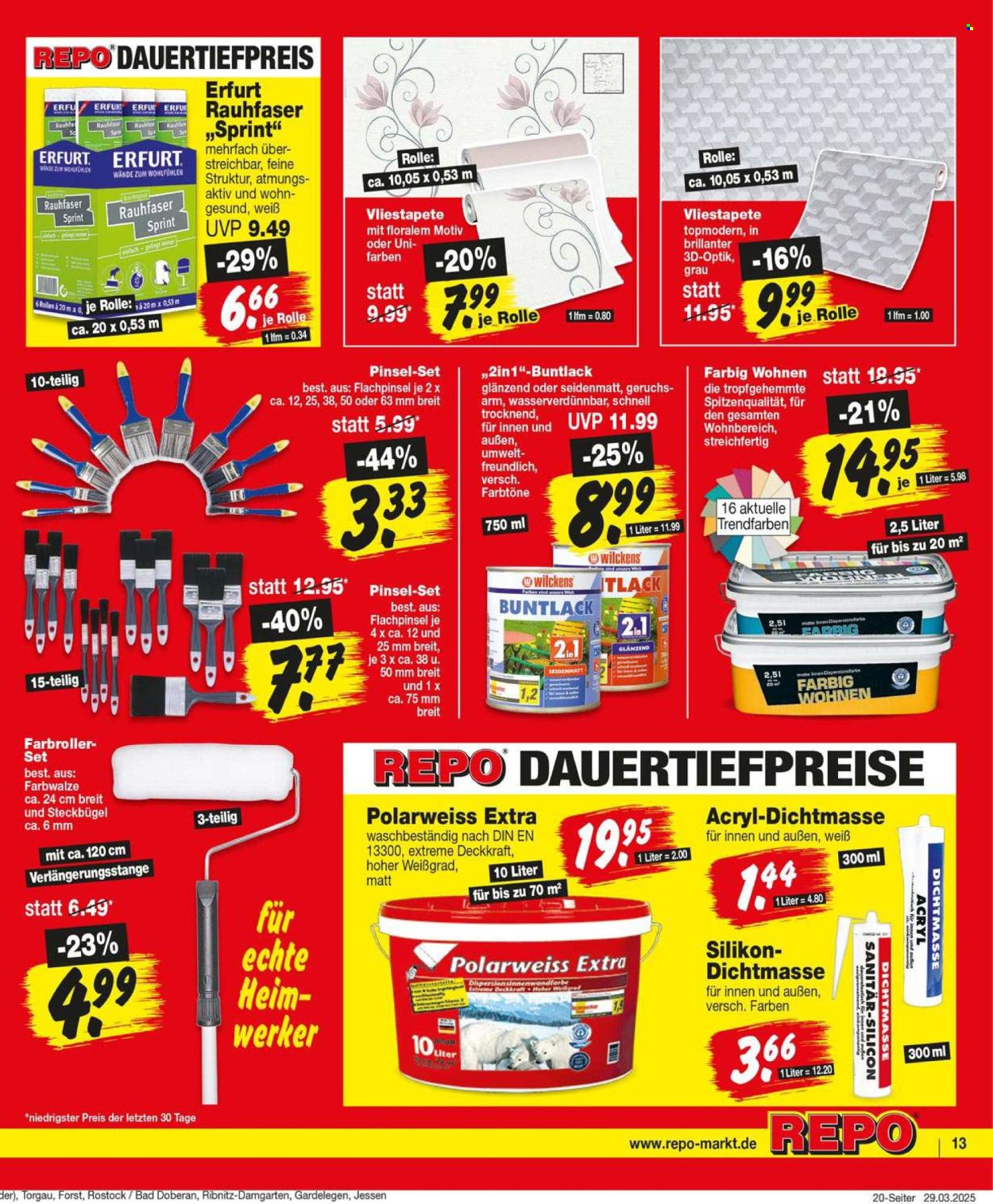Repo Prospekte  - 31.03.2025 - 5.04.2025. Seite 13