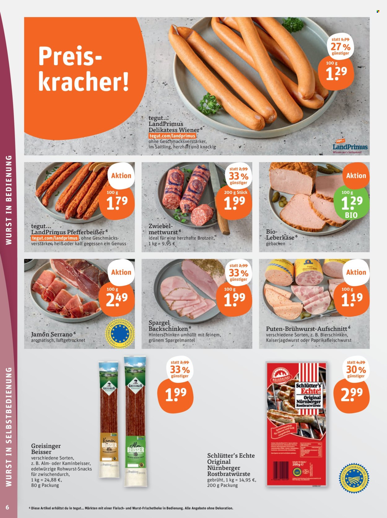 tegut... Prospekte  - 31.03.2025 - 5.04.2025. Seite 8