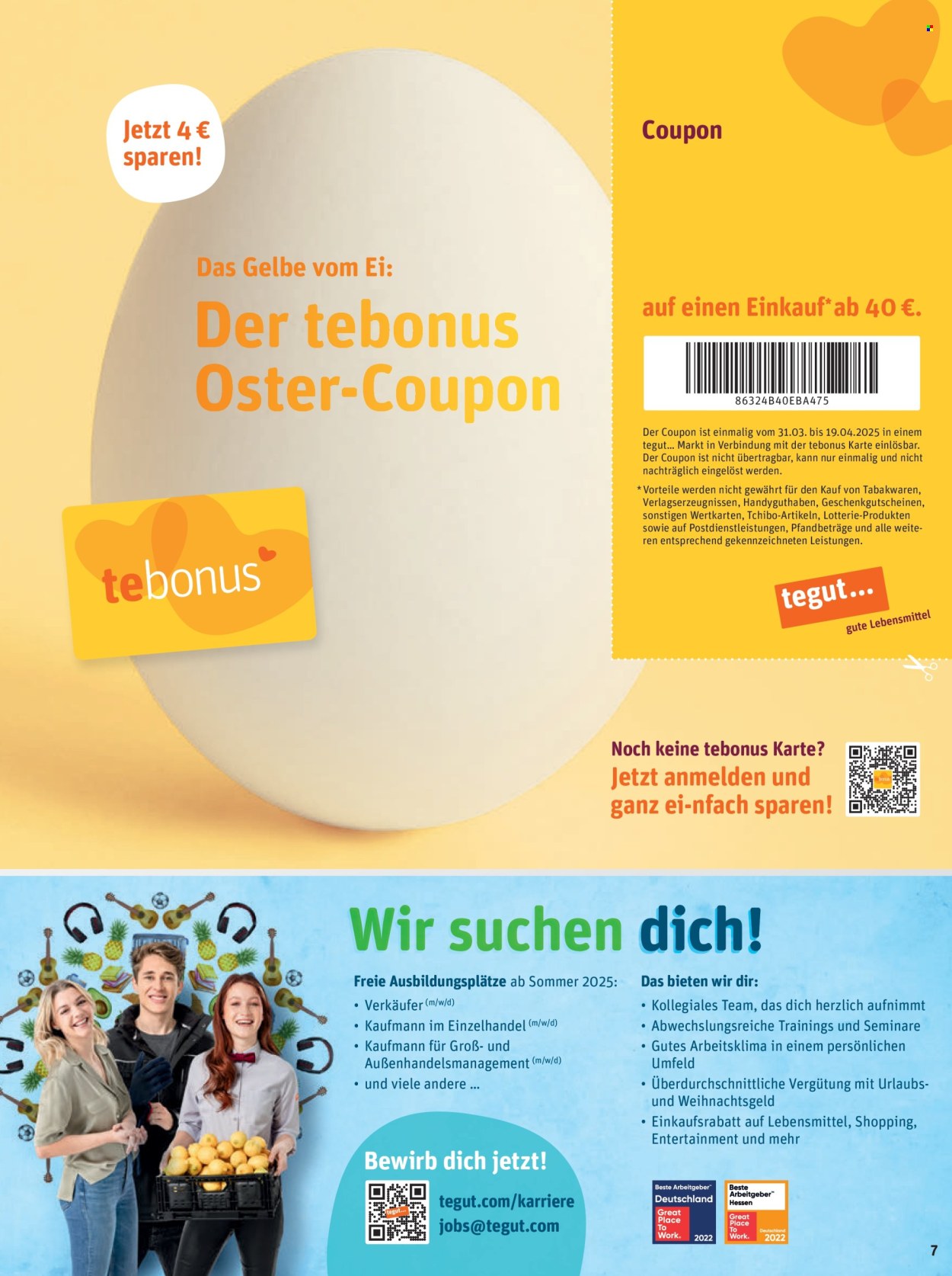 tegut... Prospekte  - 31.03.2025 - 5.04.2025. Seite 9
