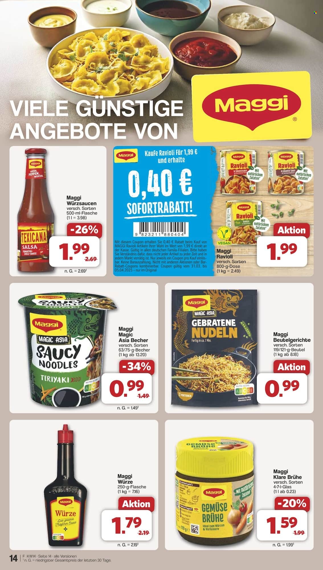 famila Prospekte  - 31.03.2025 - 5.04.2025. Seite 16