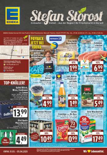 Prospekte Edeka - 31.03.2025 - 5.04.2025.