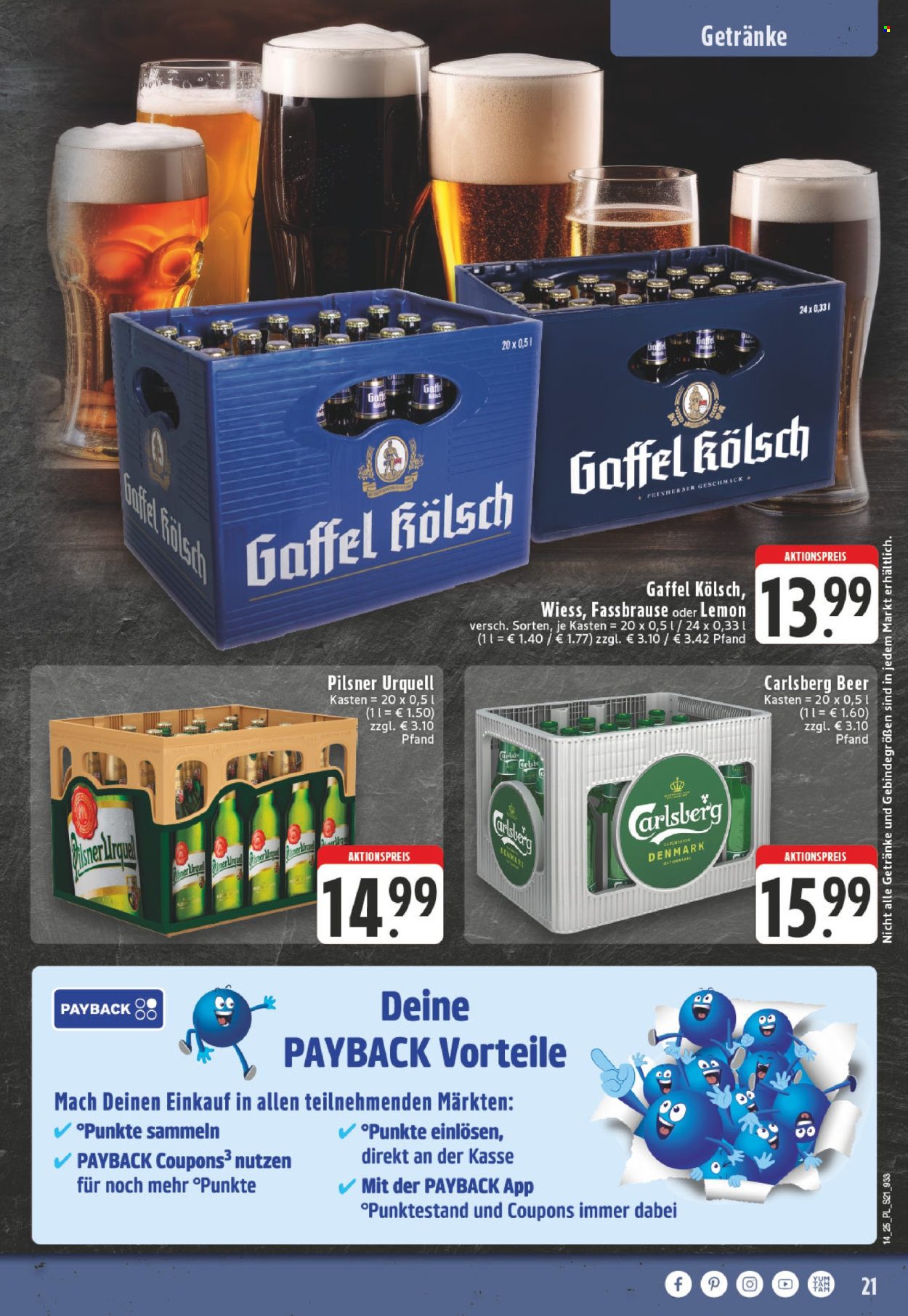 Edeka Prospekte  - 31.03.2025 - 5.04.2025. Seite 21