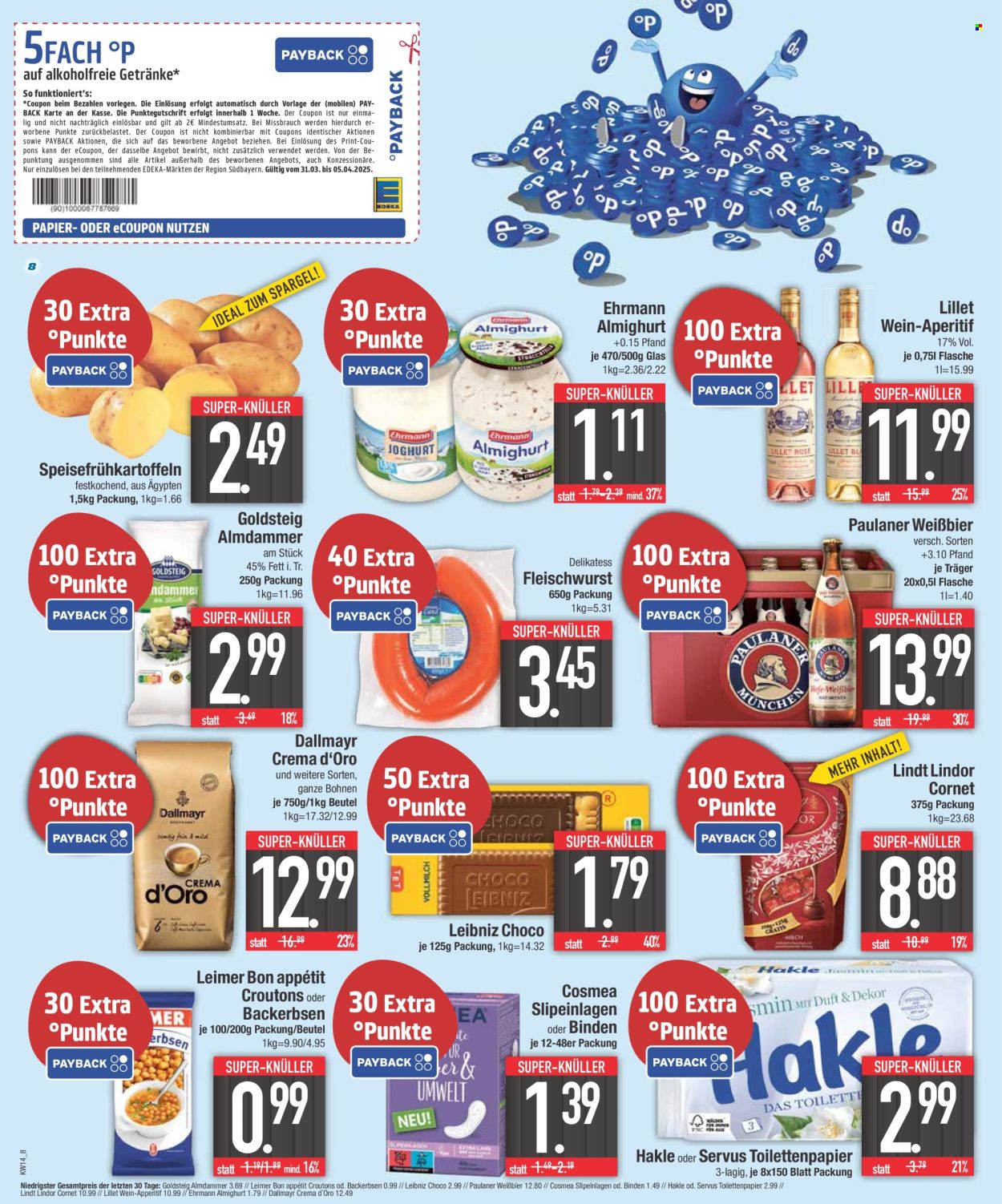 Edeka Prospekte  - 31.03.2025 - 5.04.2025. Seite 8