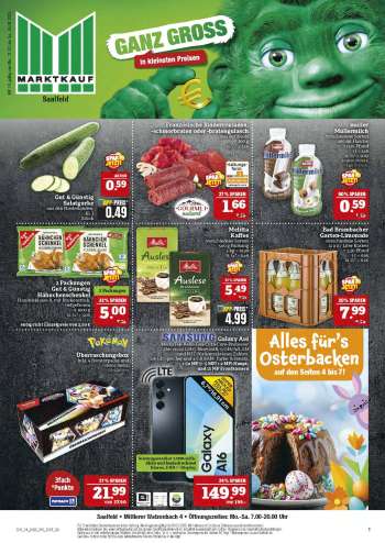 Prospekte Marktkauf - 31.03.2025 - 5.04.2025.