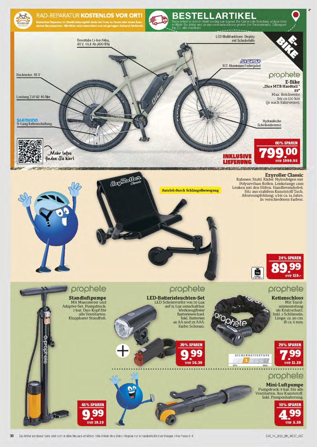 Marktkauf Prospekte  - 31.03.2025 - 5.04.2025. Seite 38