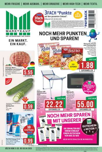 Prospekte Marktkauf - 31.03.2025 - 5.04.2025.