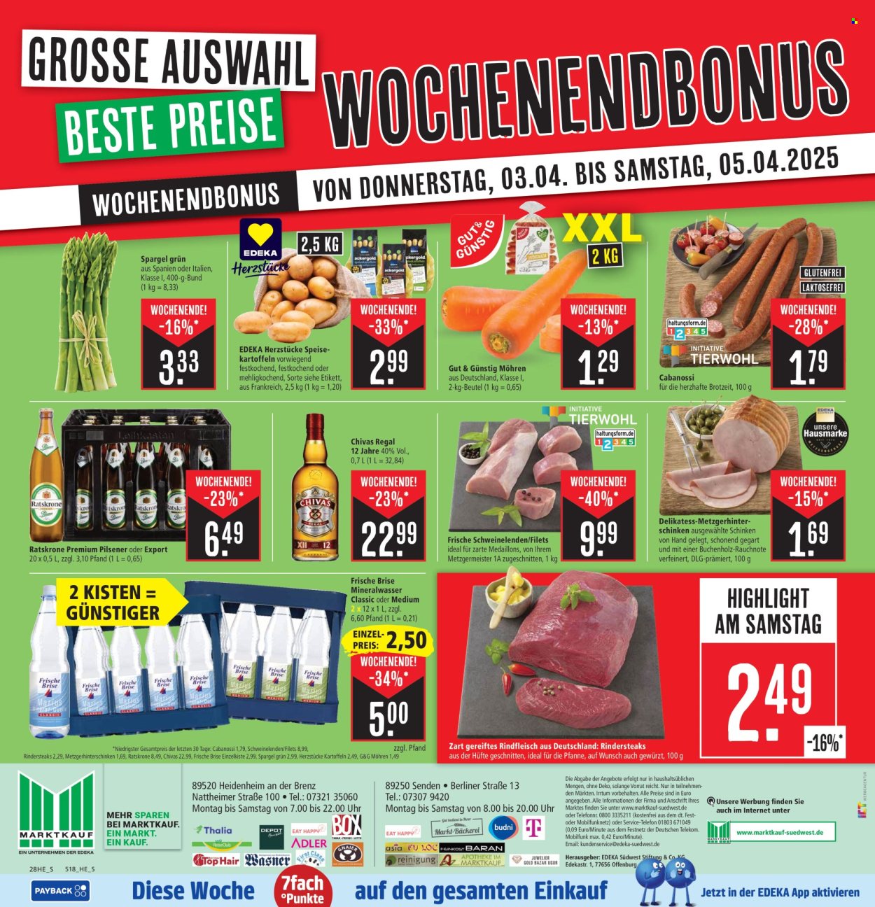Marktkauf Prospekte  - 31.03.2025 - 5.04.2025. Seite 34