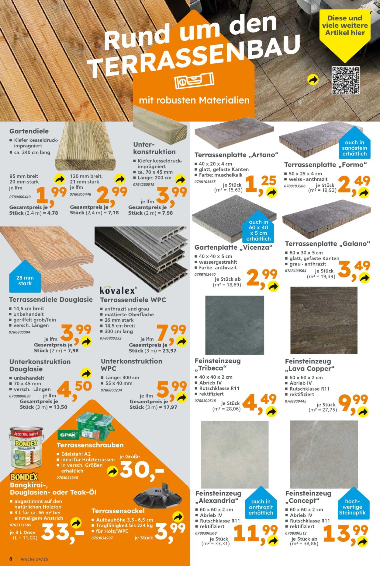 Globus Baumarkt Prospekte  - 31.03.2025 - 5.04.2025. Seite 8