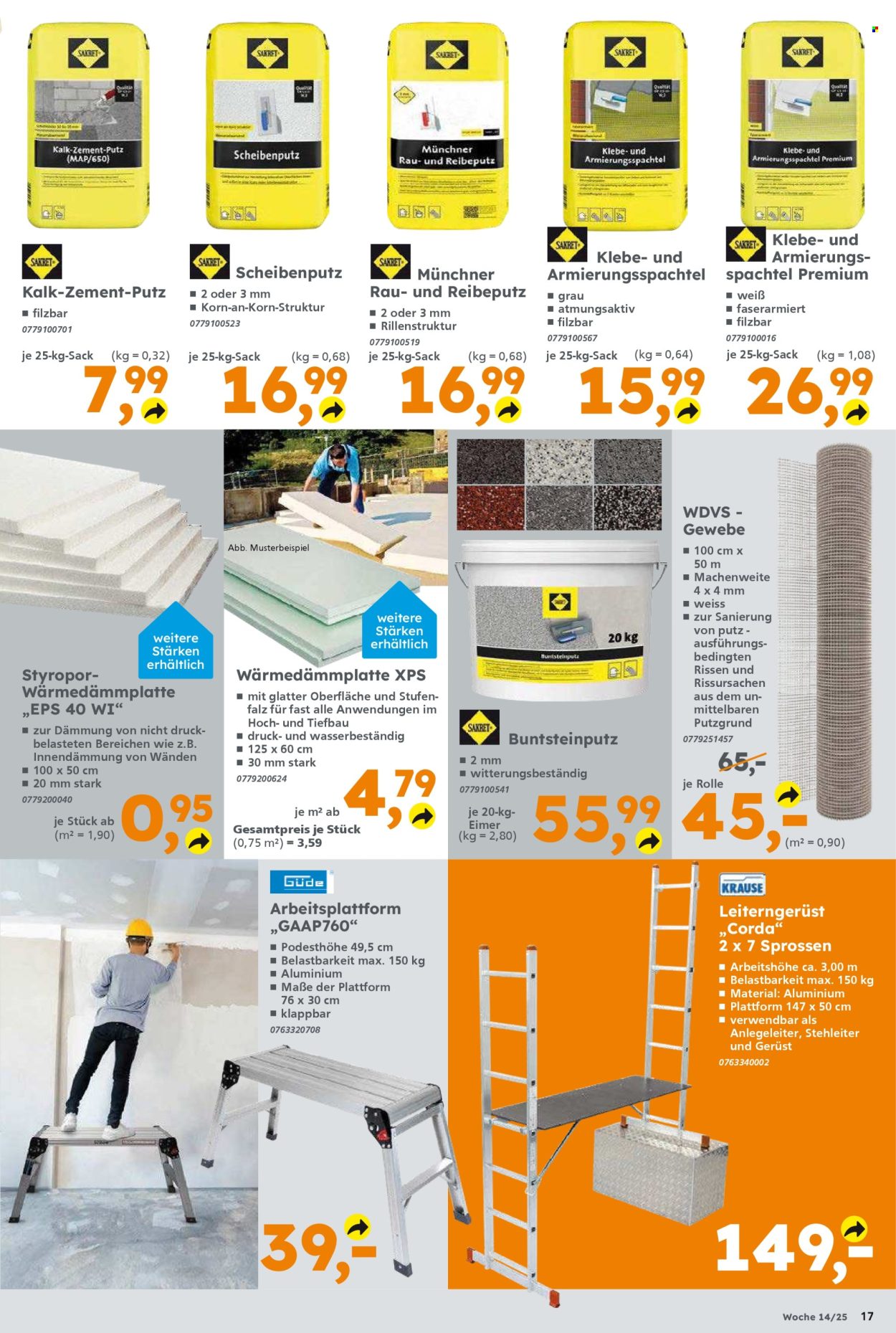 Globus Baumarkt Prospekte  - 31.03.2025 - 5.04.2025. Seite 17