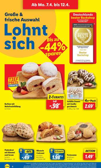 thumbnail - Fladenbrot mit Kümmel und Sesam