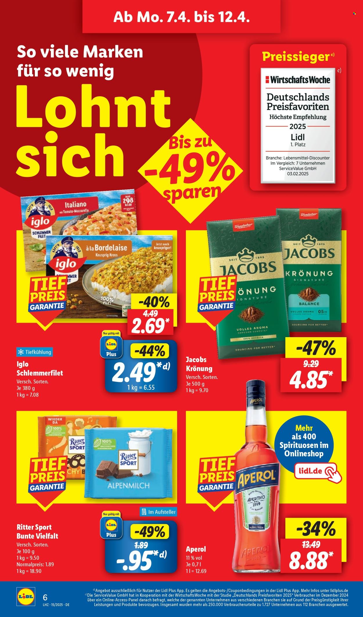 Lidl Prospekte  - 7.04.2025 - 12.04.2025. Seite 10
