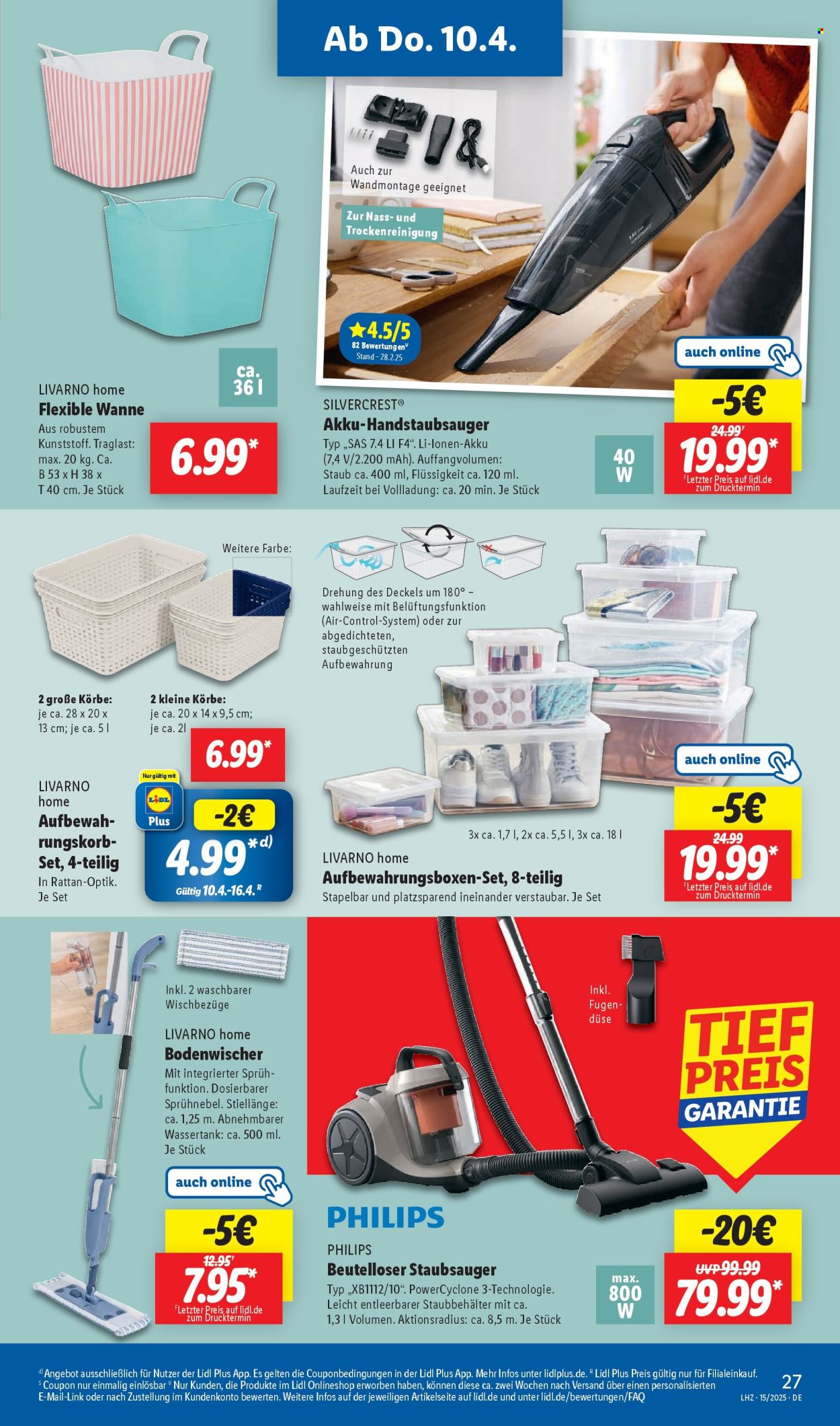 Lidl Prospekte  - 7.04.2025 - 12.04.2025. Seite 43