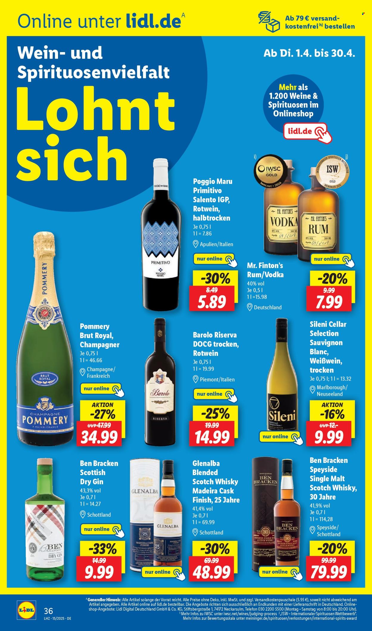 Lidl Prospekte  - 7.04.2025 - 12.04.2025. Seite 54