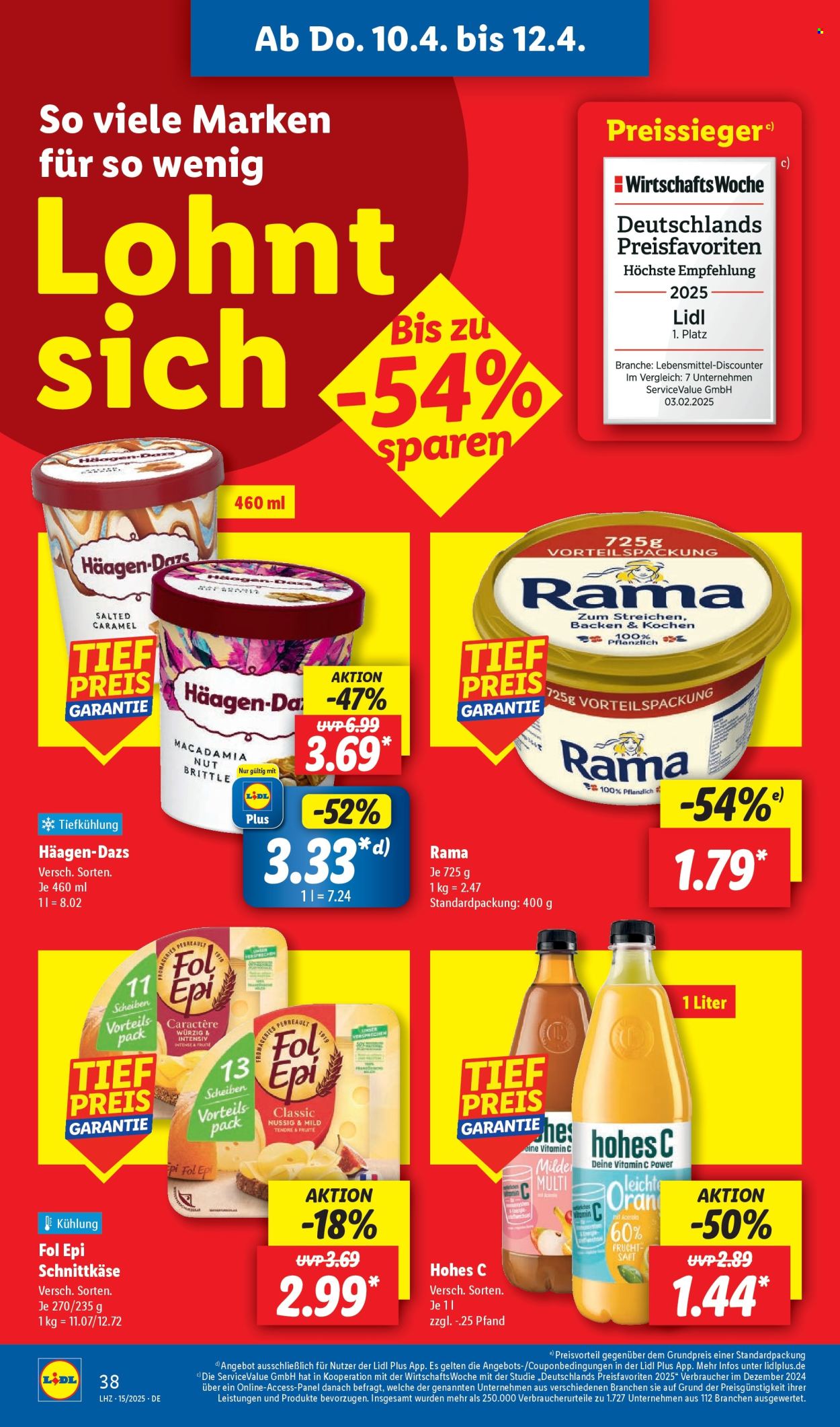 Lidl Prospekte  - 7.04.2025 - 12.04.2025. Seite 56