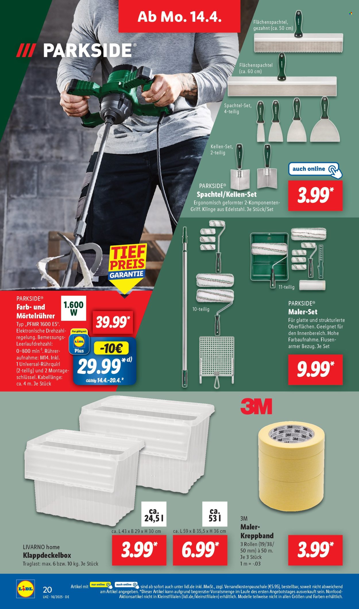 Lidl Prospekte  - 14.04.2025 - 19.04.2025. Seite 4