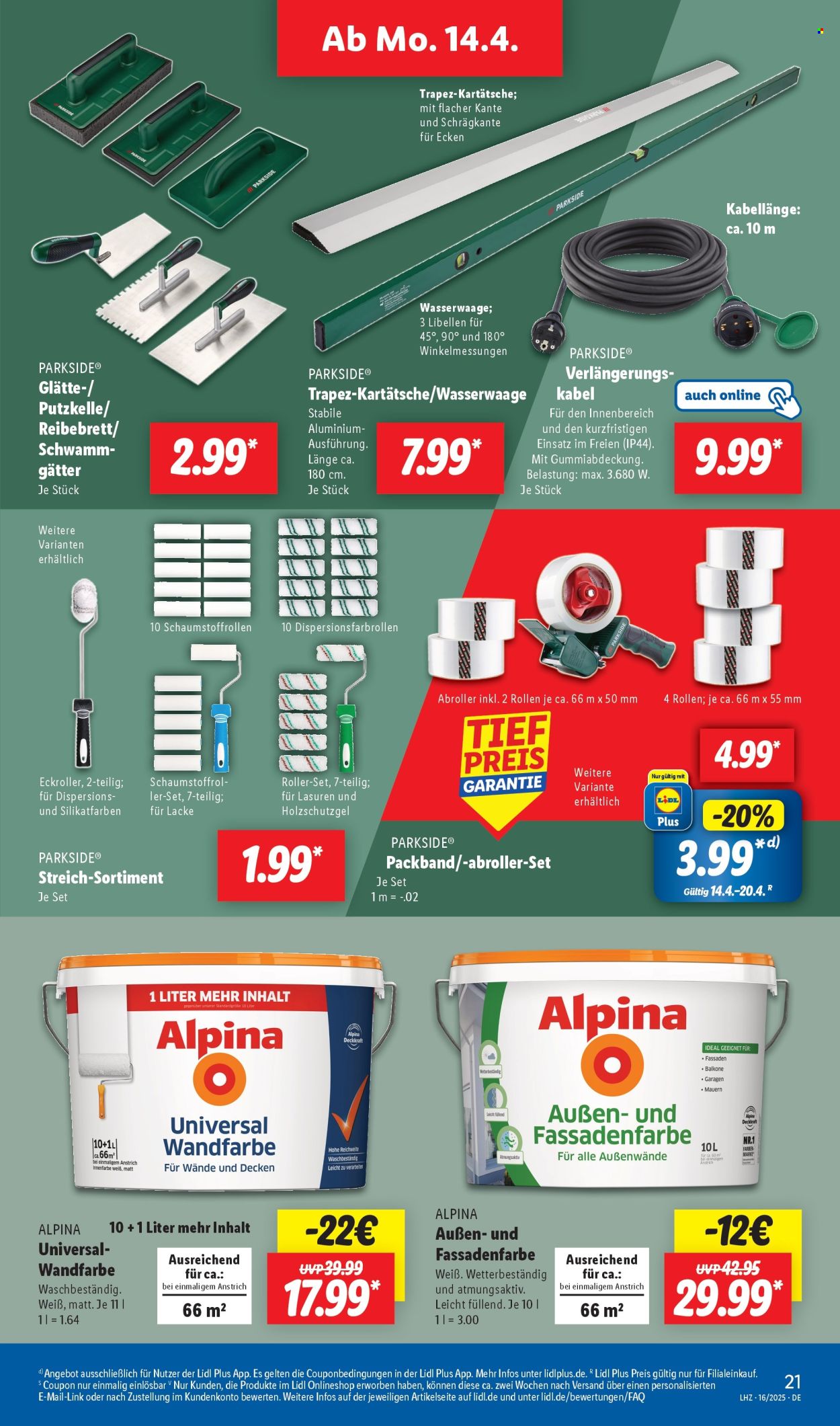 Lidl Prospekte  - 14.04.2025 - 19.04.2025. Seite 5