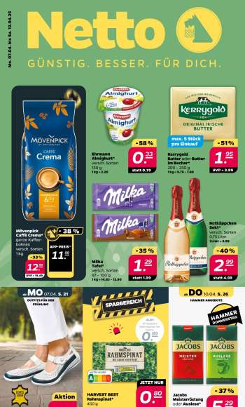 Prospekte Netto - 7.04.2025 - 12.04.2025.