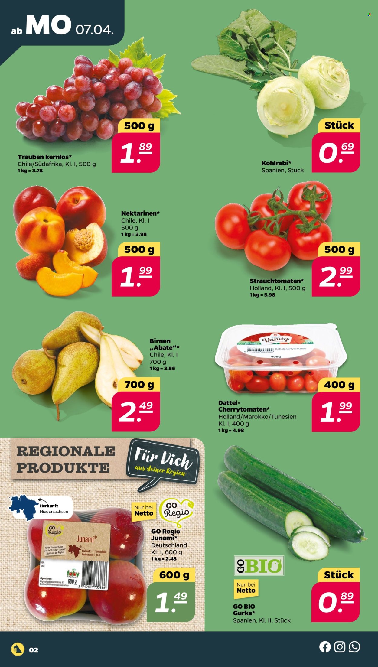 Netto Prospekte  - 7.04.2025 - 12.04.2025. Seite 2