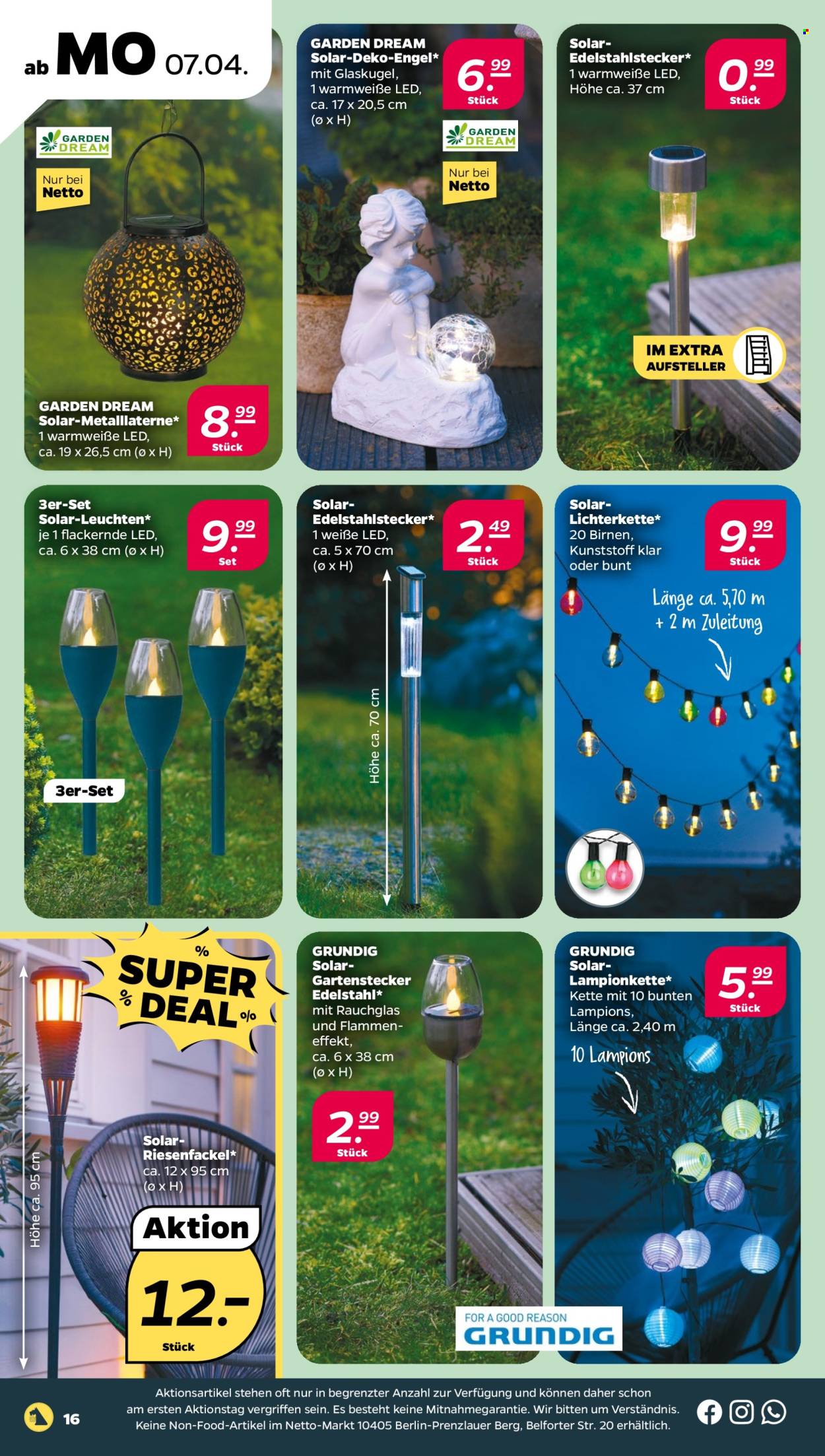 Netto Prospekte  - 7.04.2025 - 12.04.2025. Seite 16