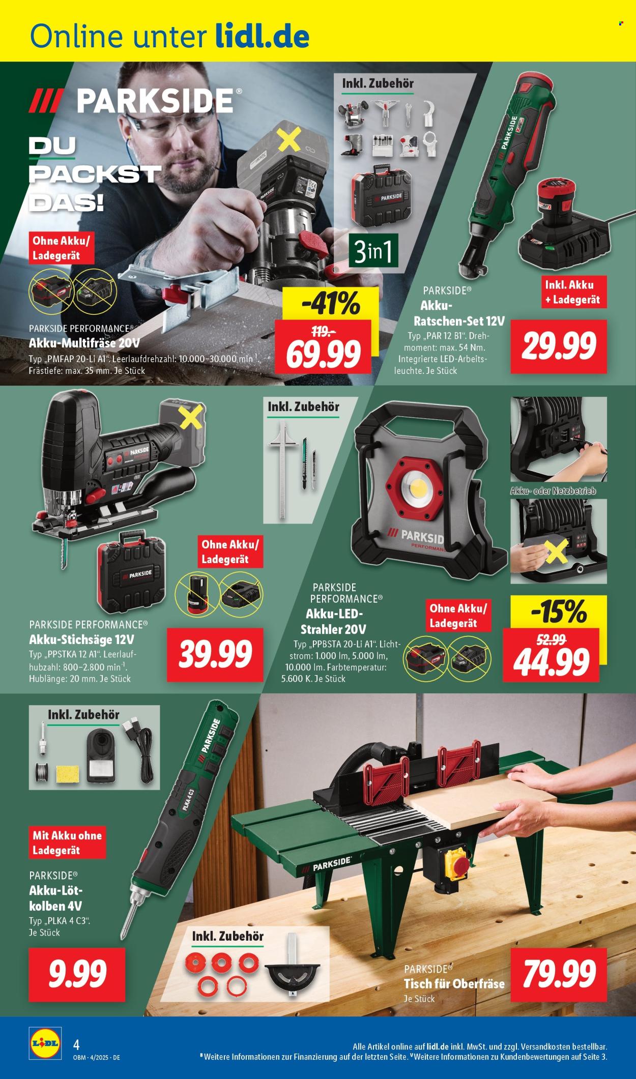 Lidl Prospekte  - 1.04.2025 - 30.04.2025. Seite 4