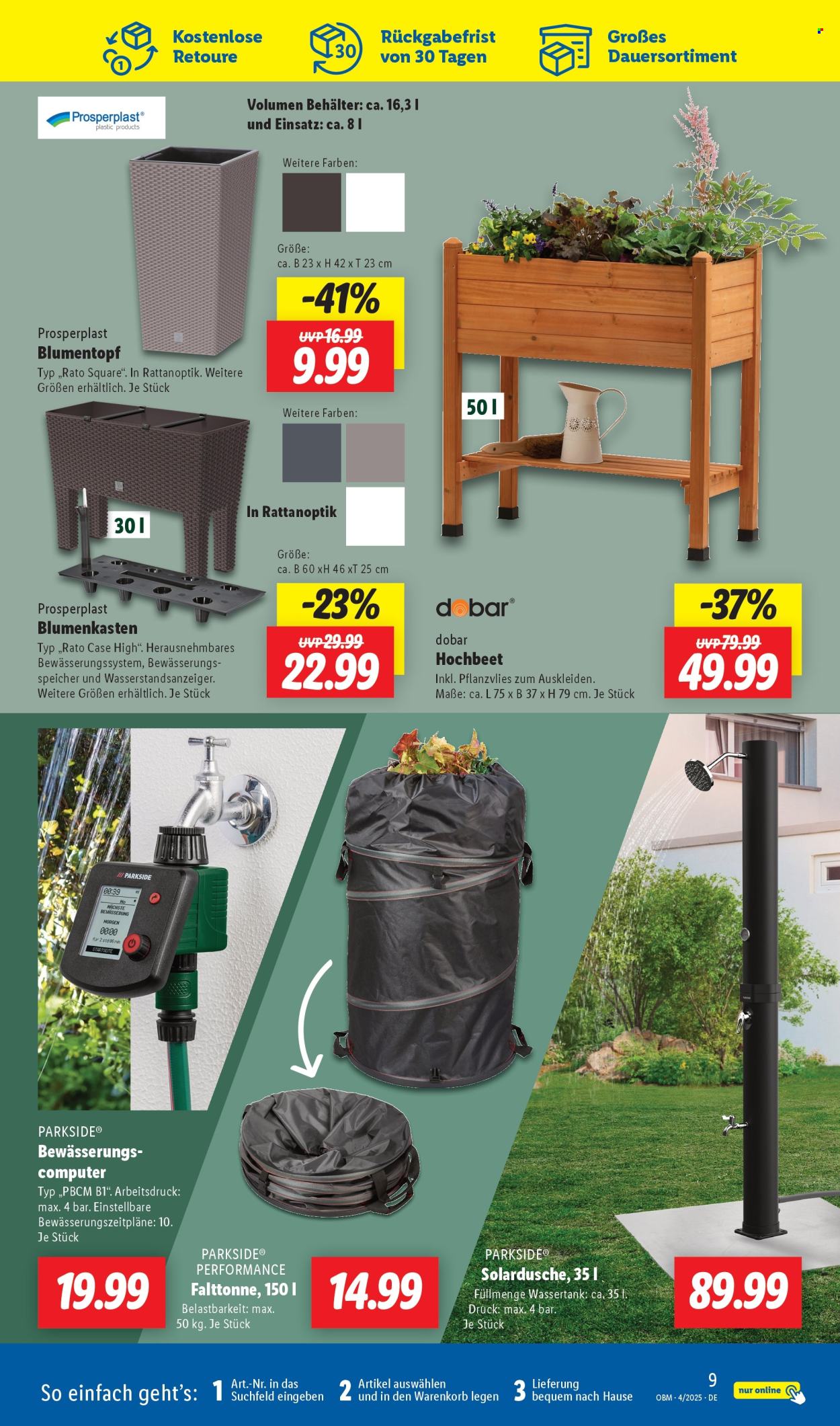 Lidl Prospekte  - 1.04.2025 - 30.04.2025. Seite 9