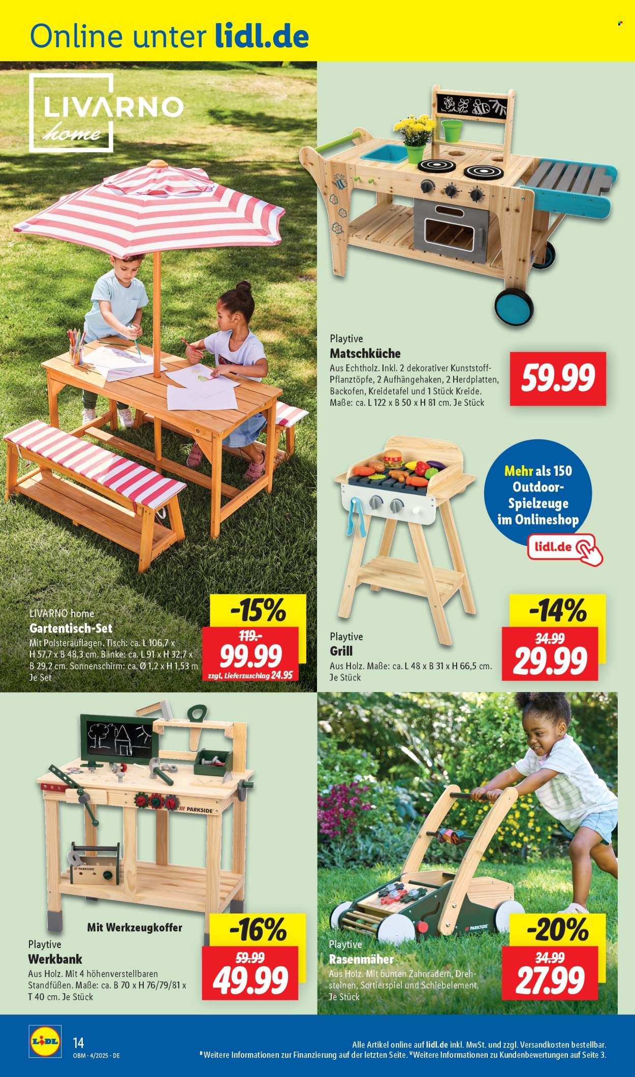 Lidl Prospekte  - 1.04.2025 - 30.04.2025. Seite 14
