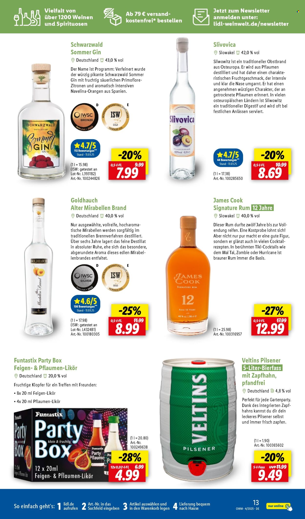 Lidl Prospekte  - 1.04.2025 - 30.04.2025. Seite 13