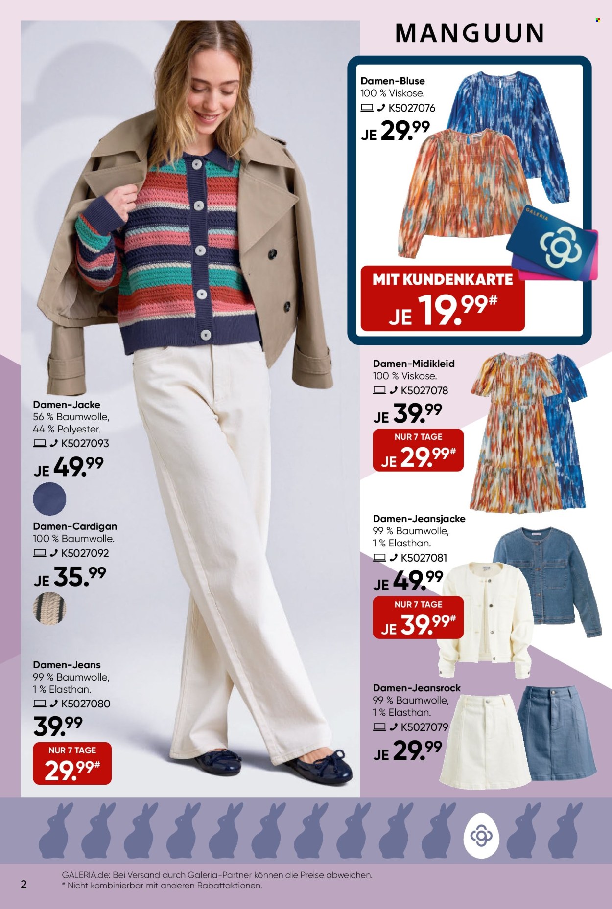 GALERIA Karstadt Kaufhof Prospekte  - 2.04.2025 - 8.04.2025. Seite 2
